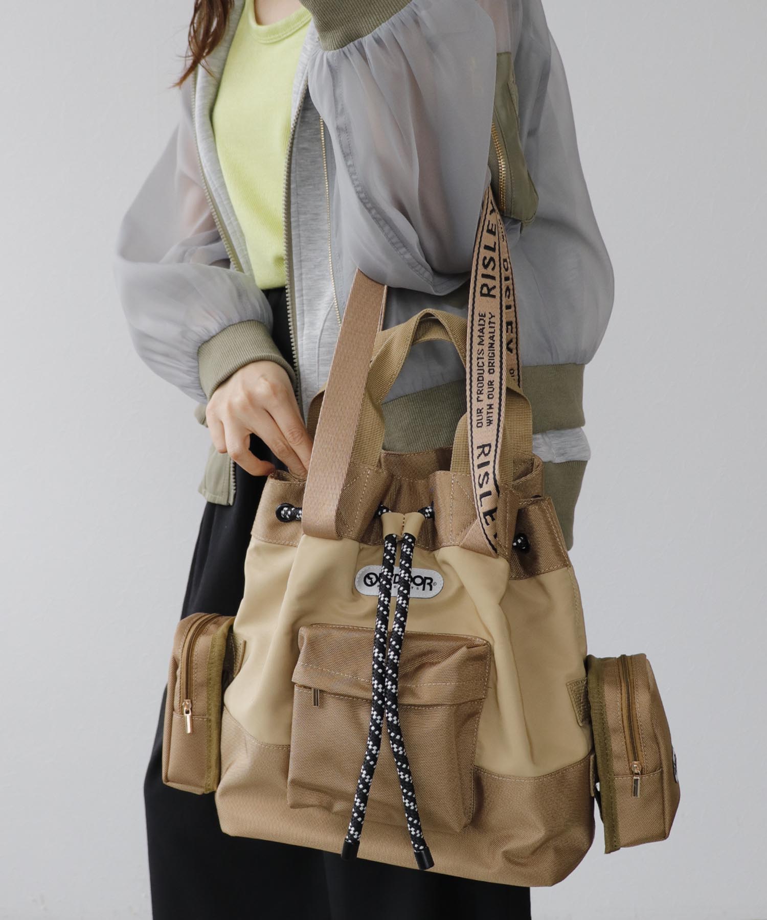 【RISLEY×OUTDOOR PRODUCT】ダブルハンドルトート