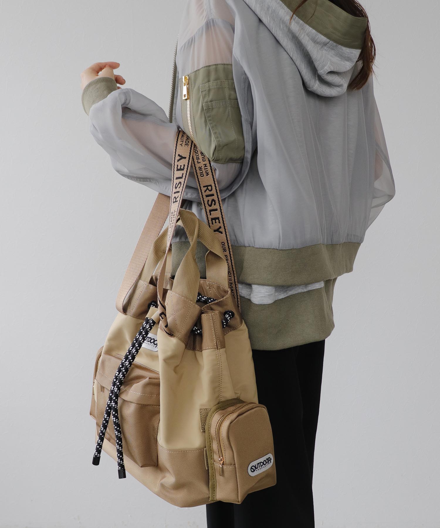 【RISLEY×OUTDOOR PRODUCT】ダブルハンドルトート