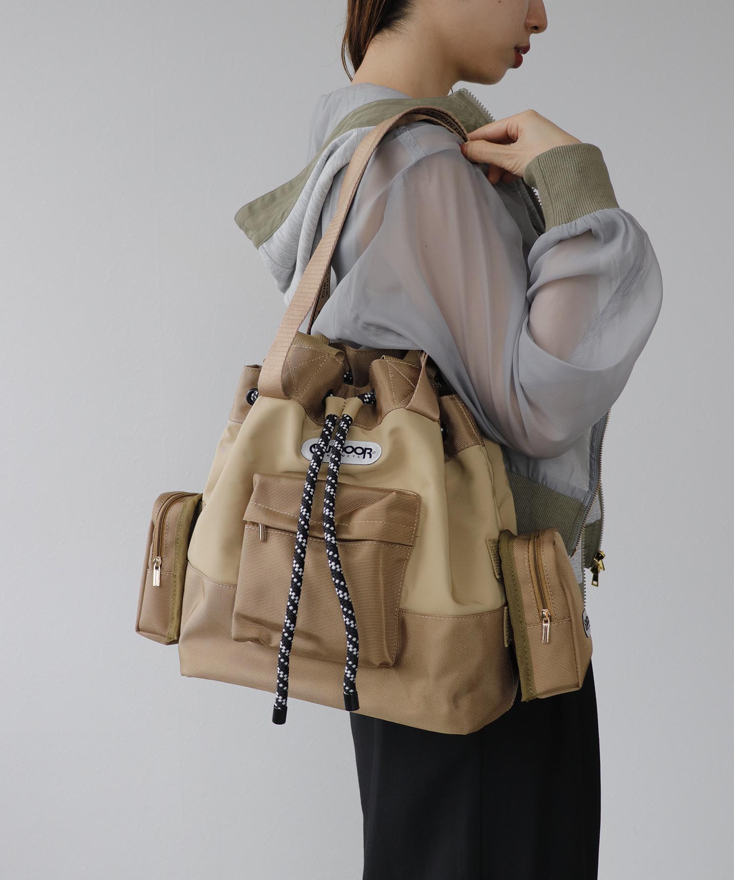 【RISLEY×OUTDOOR PRODUCT】ダブルハンドルトート