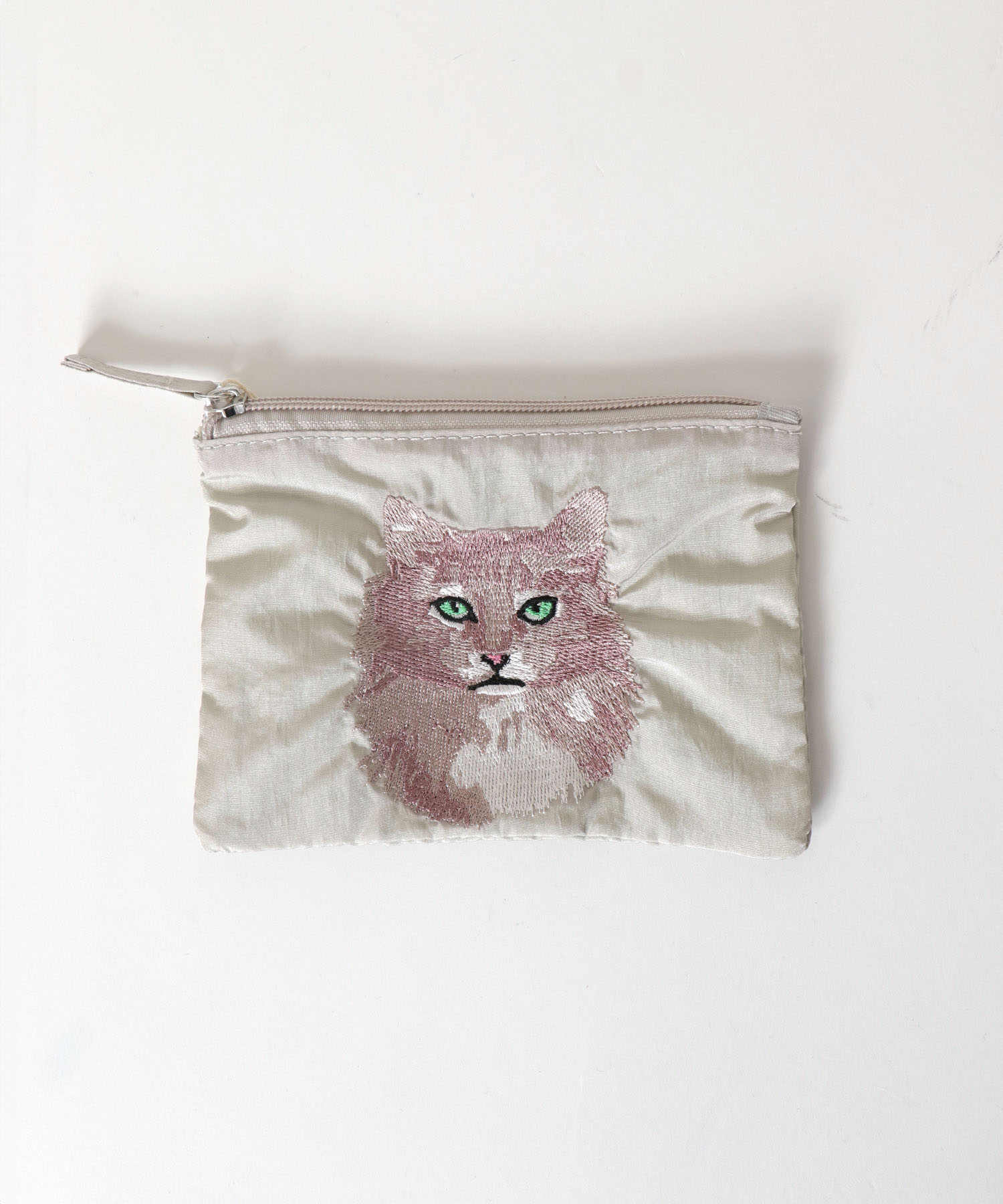 チアフル刺繍ポーチ