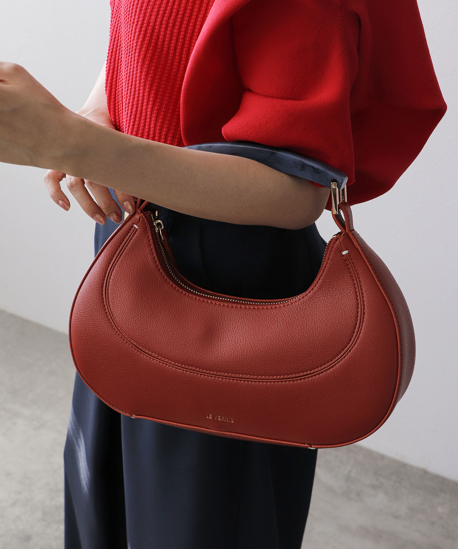 MARBLE HORN BAG