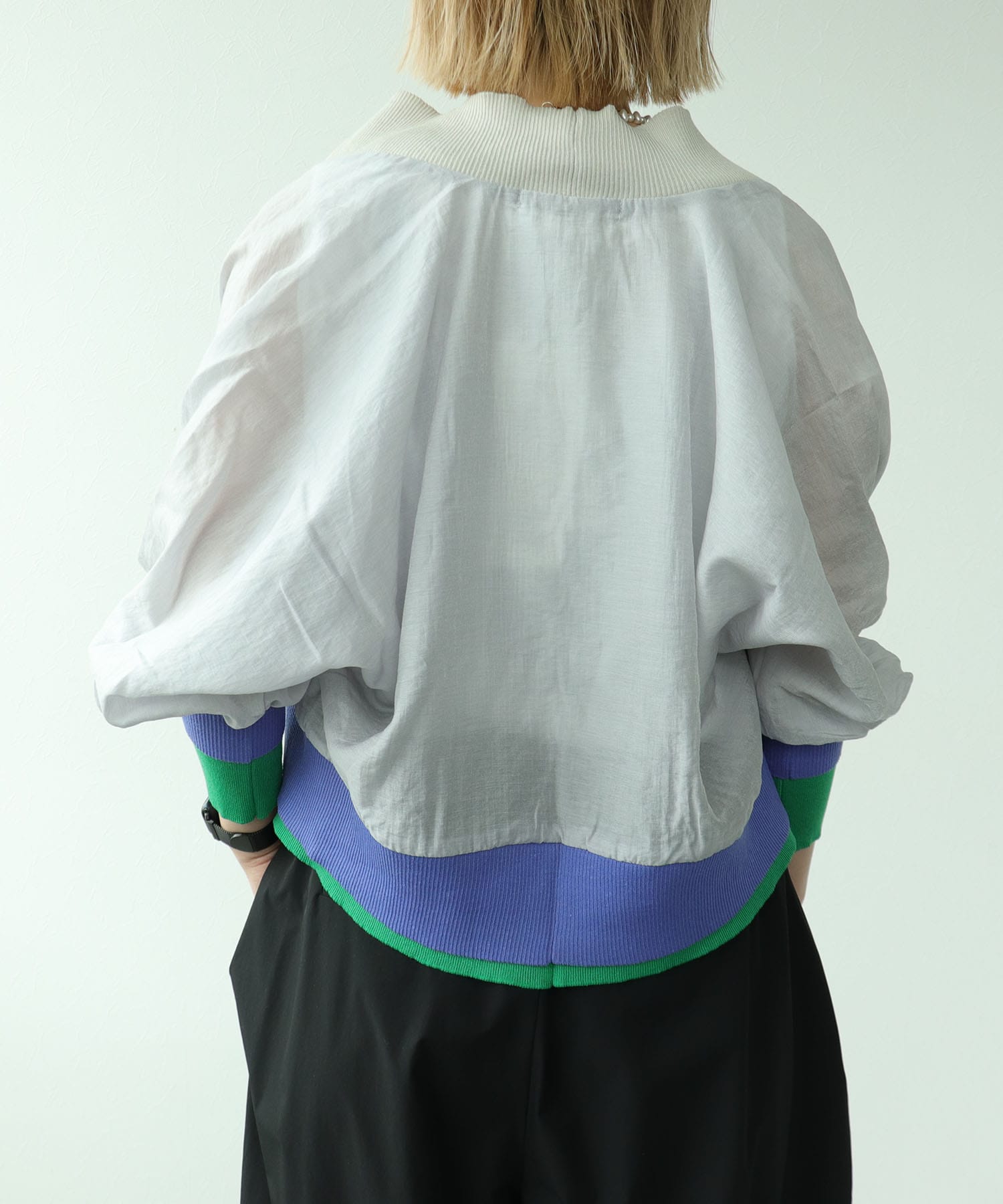 シアーボレロカーディガン