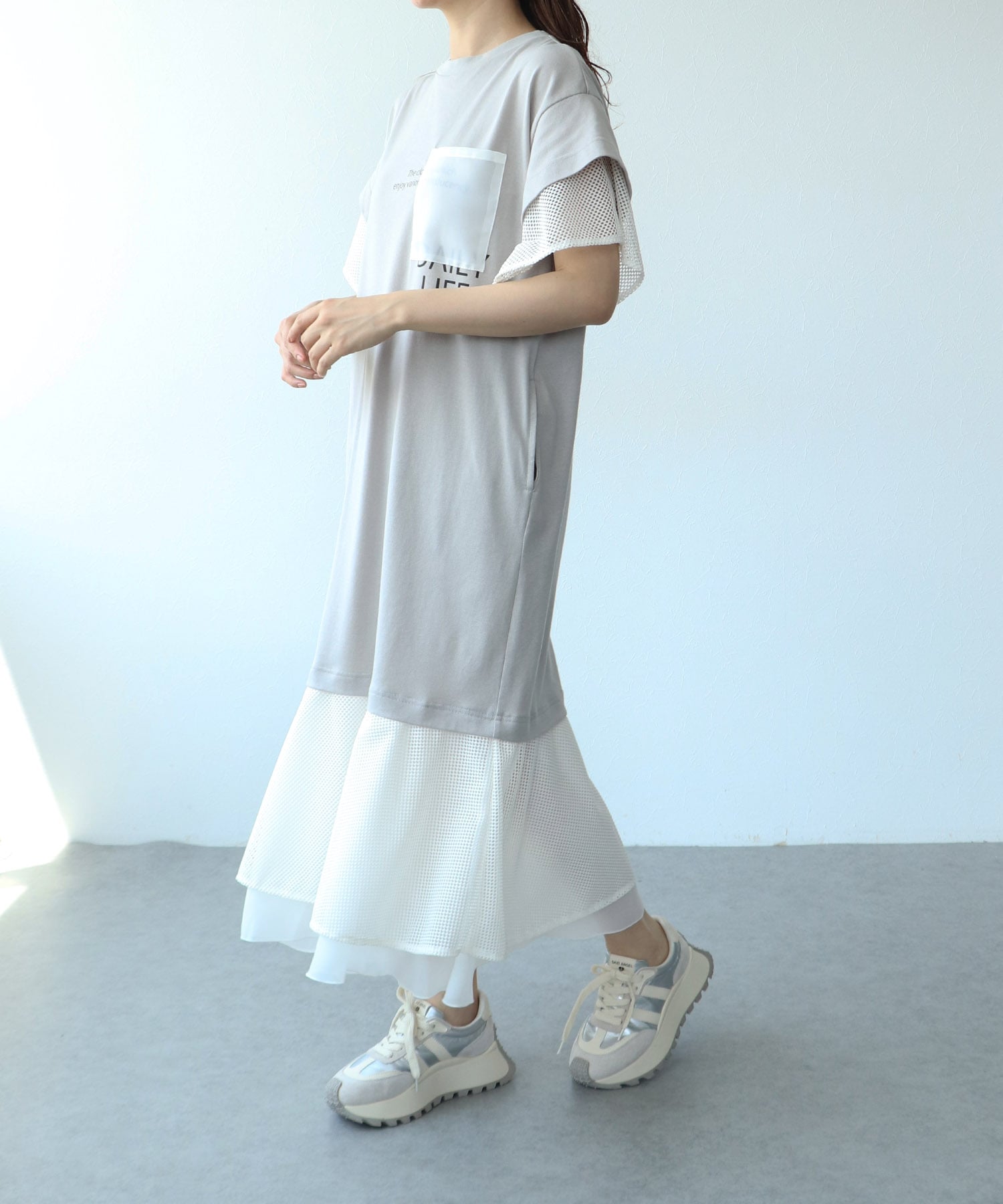 メッシュジョイントワンピース