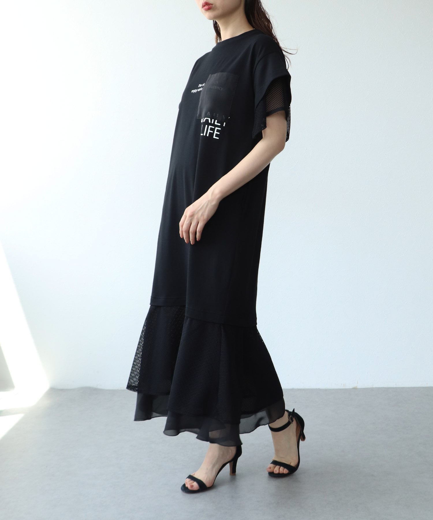 メッシュジョイントワンピース