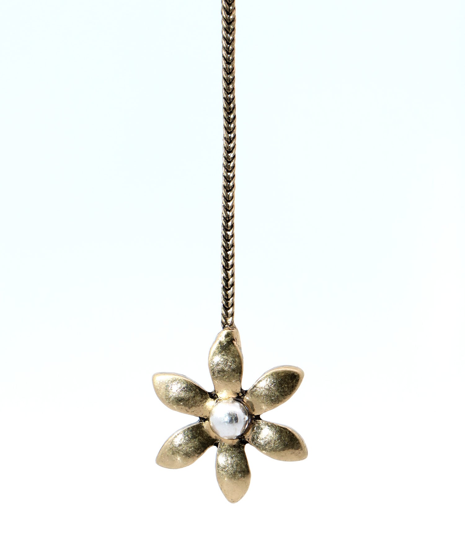 【LIMITED NUMBER】チェーンフラワーピアス