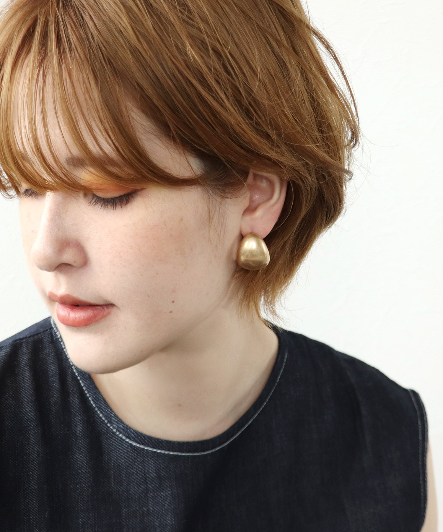 【LIMITED NUMBER】メタルボリュームピアス
