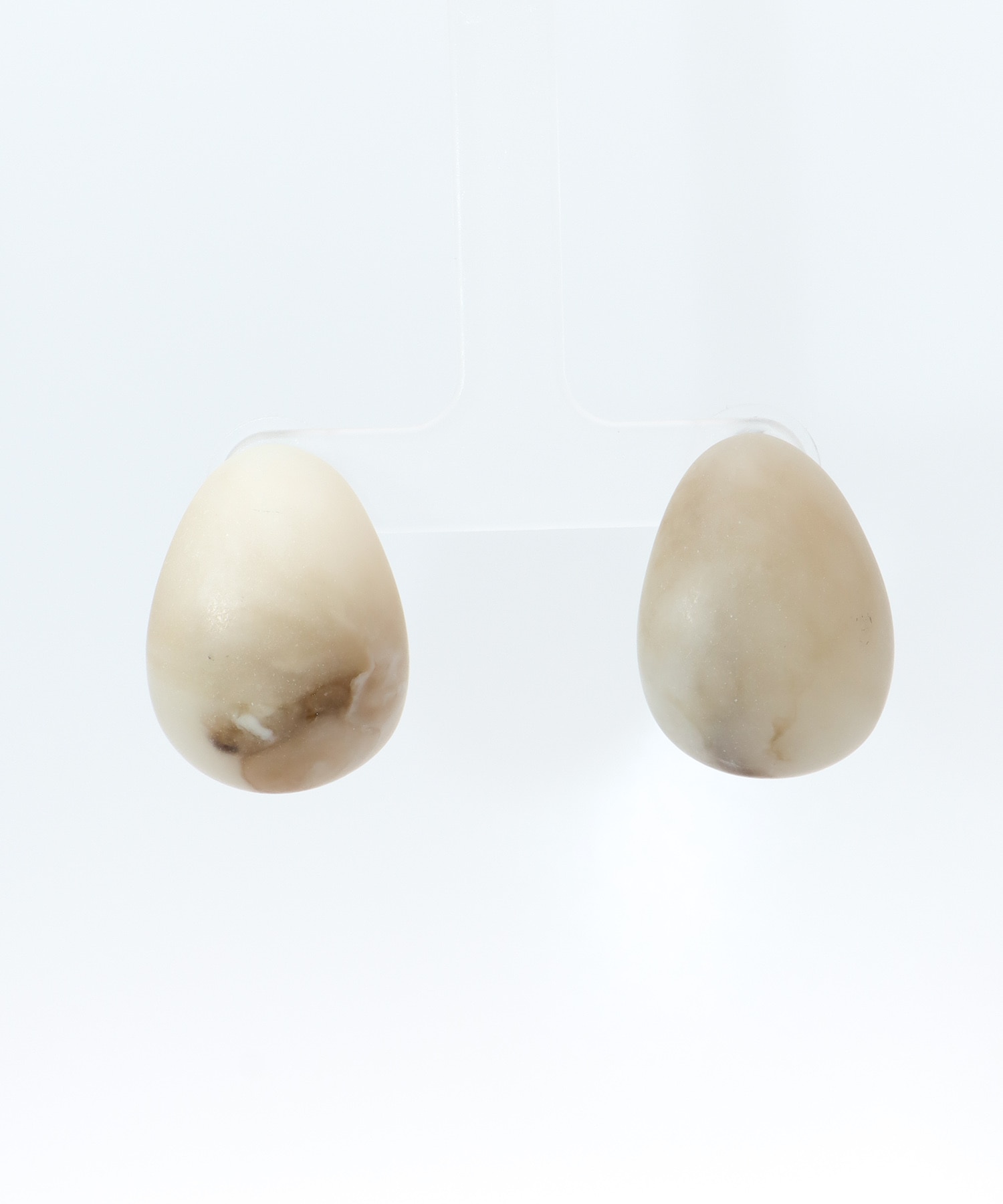 【LIMITED NUMBER】マットドロップモノトーンピアス
