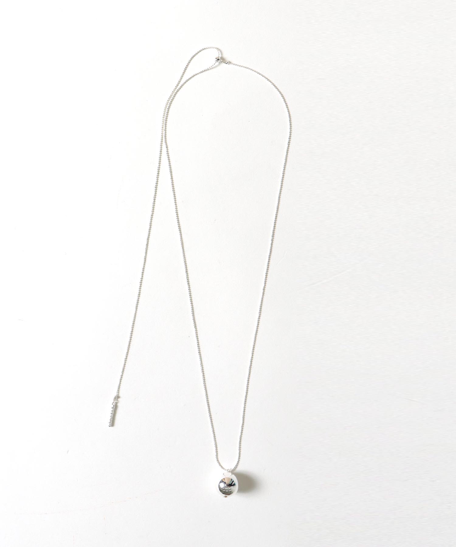 【LIMITED NUMBER】スライドボールネックレス