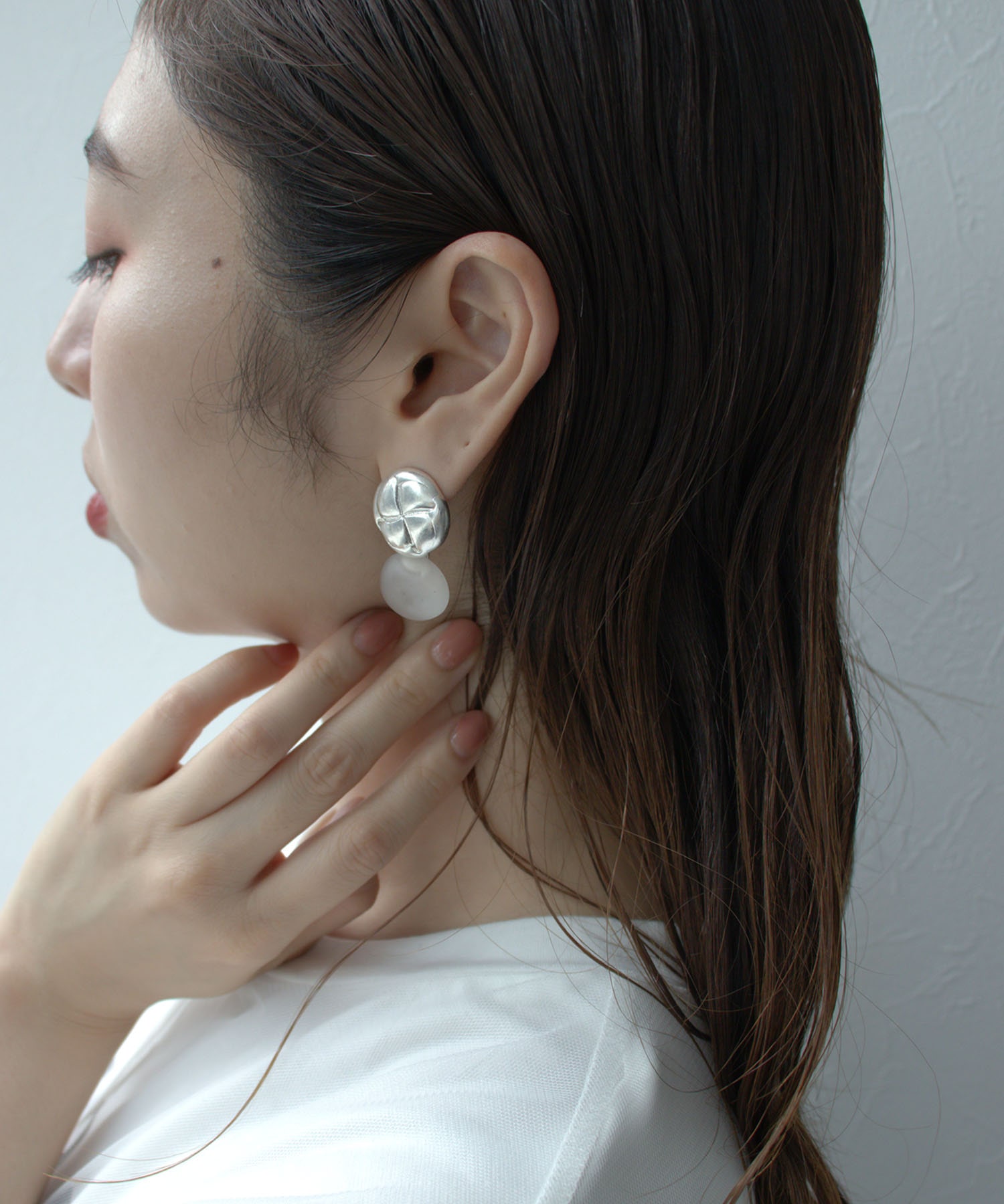 【LIMITED NUMBER】マット×メタルピアス