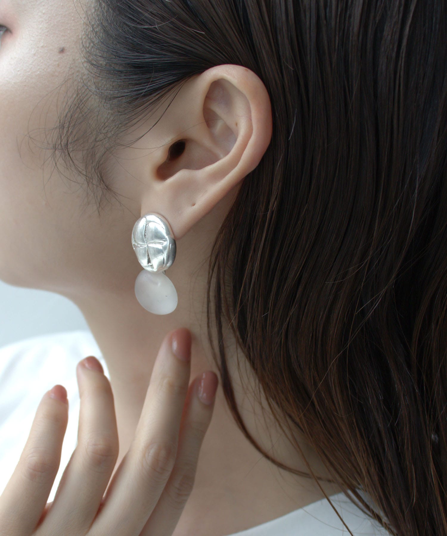 【LIMITED NUMBER】マット×メタルピアス