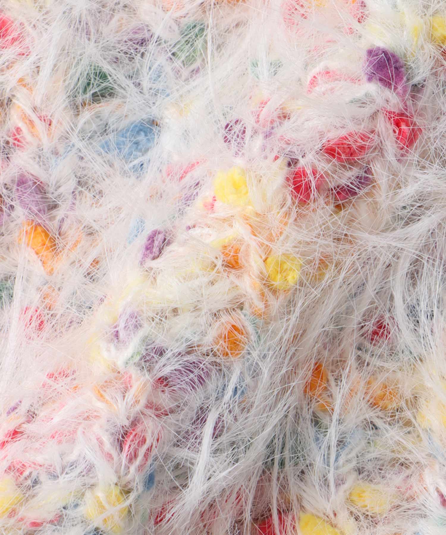 ポコポコMIXヤーンニットプルオーバー