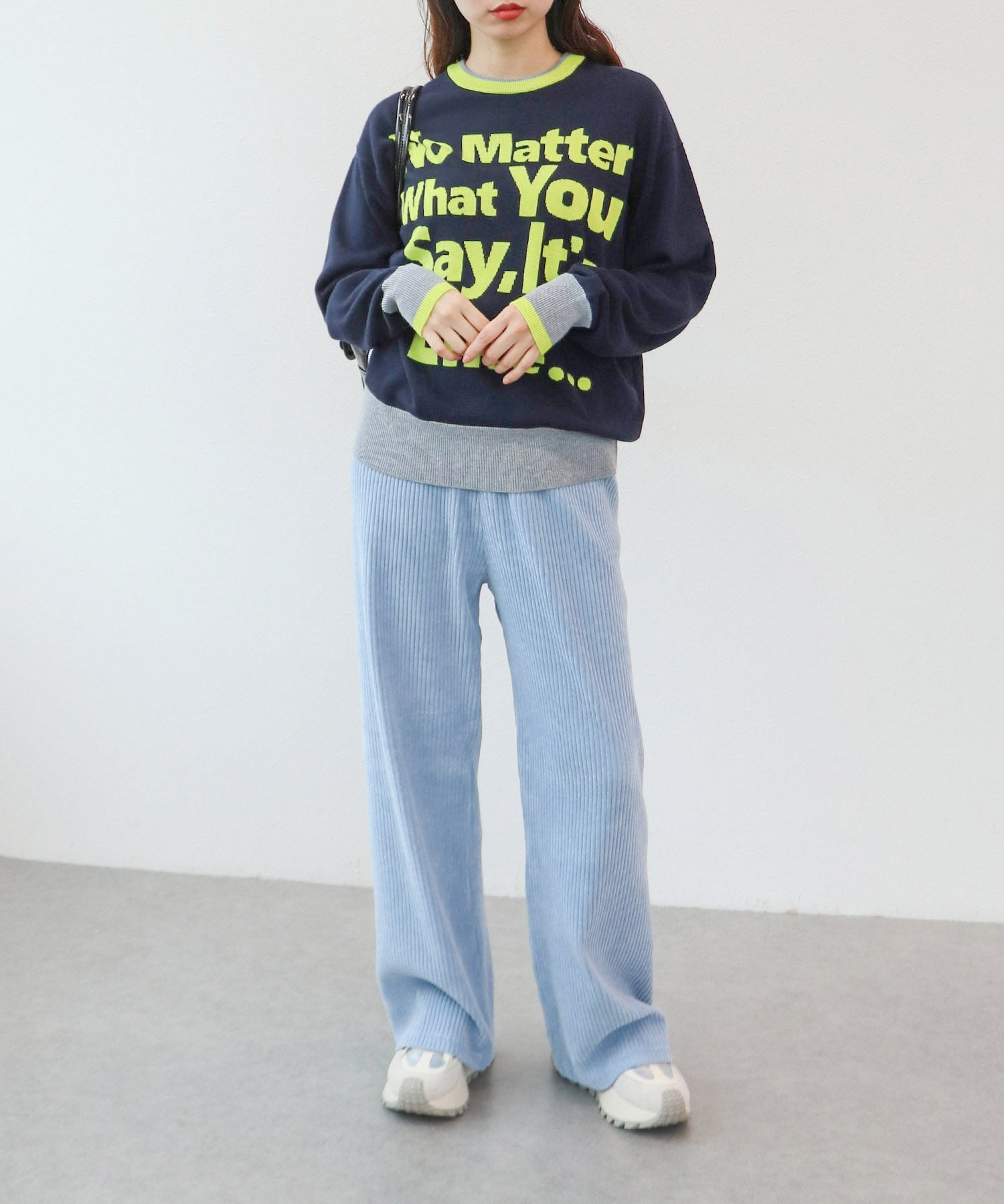 ソフトコーデュロイパンツ