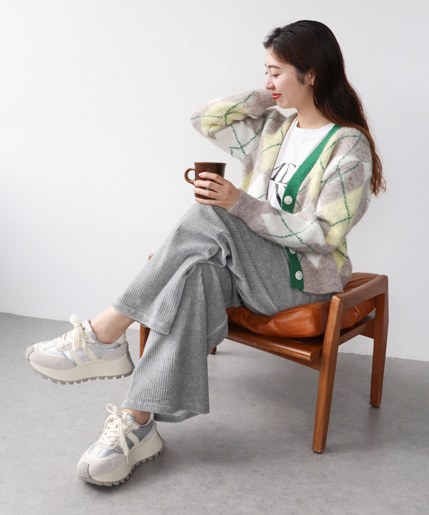 ソフトコーデュロイパンツ