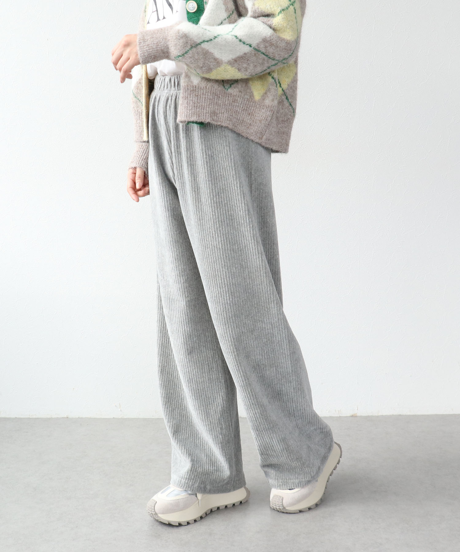 ソフトコーデュロイパンツ