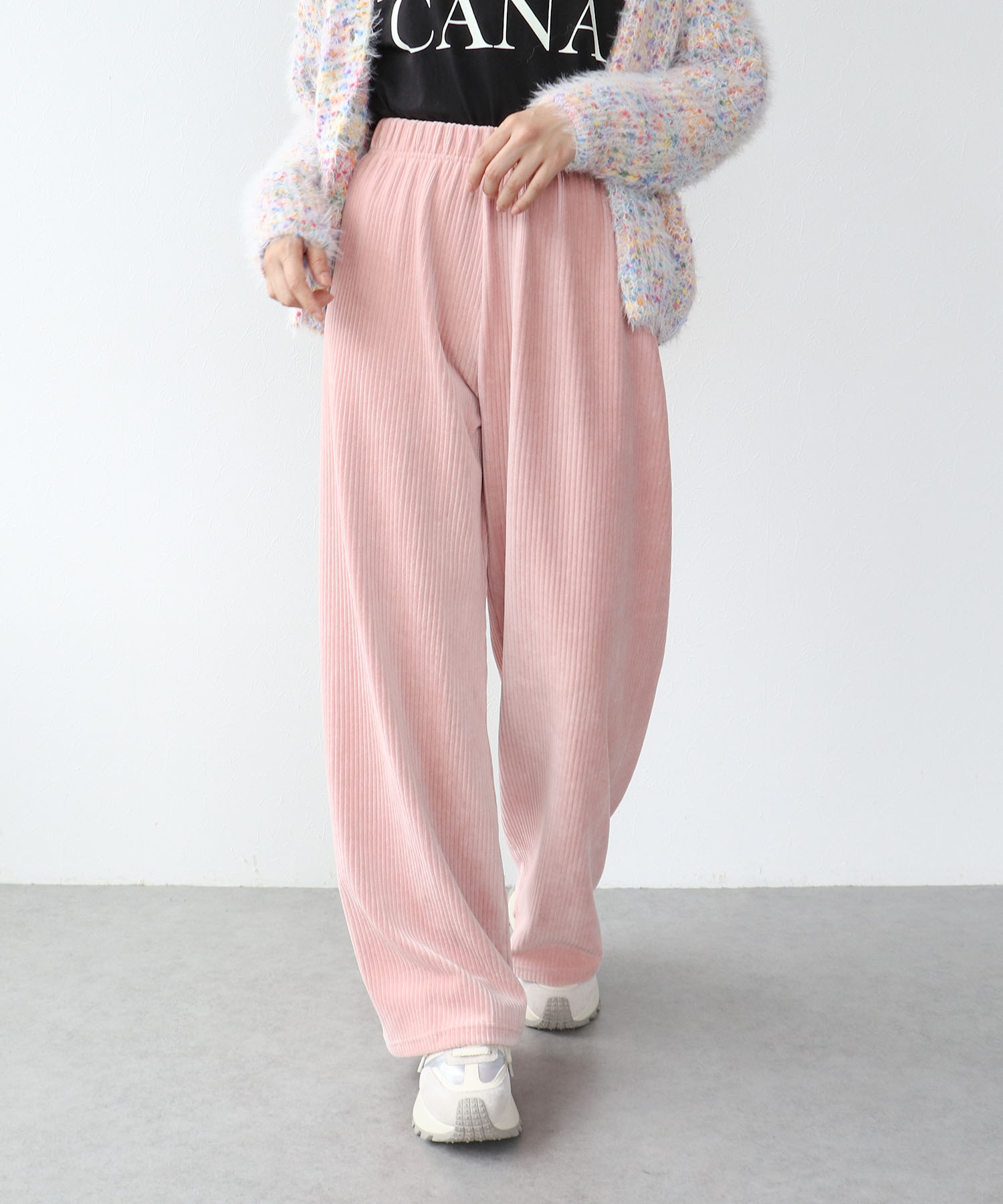 ソフトコーデュロイパンツ