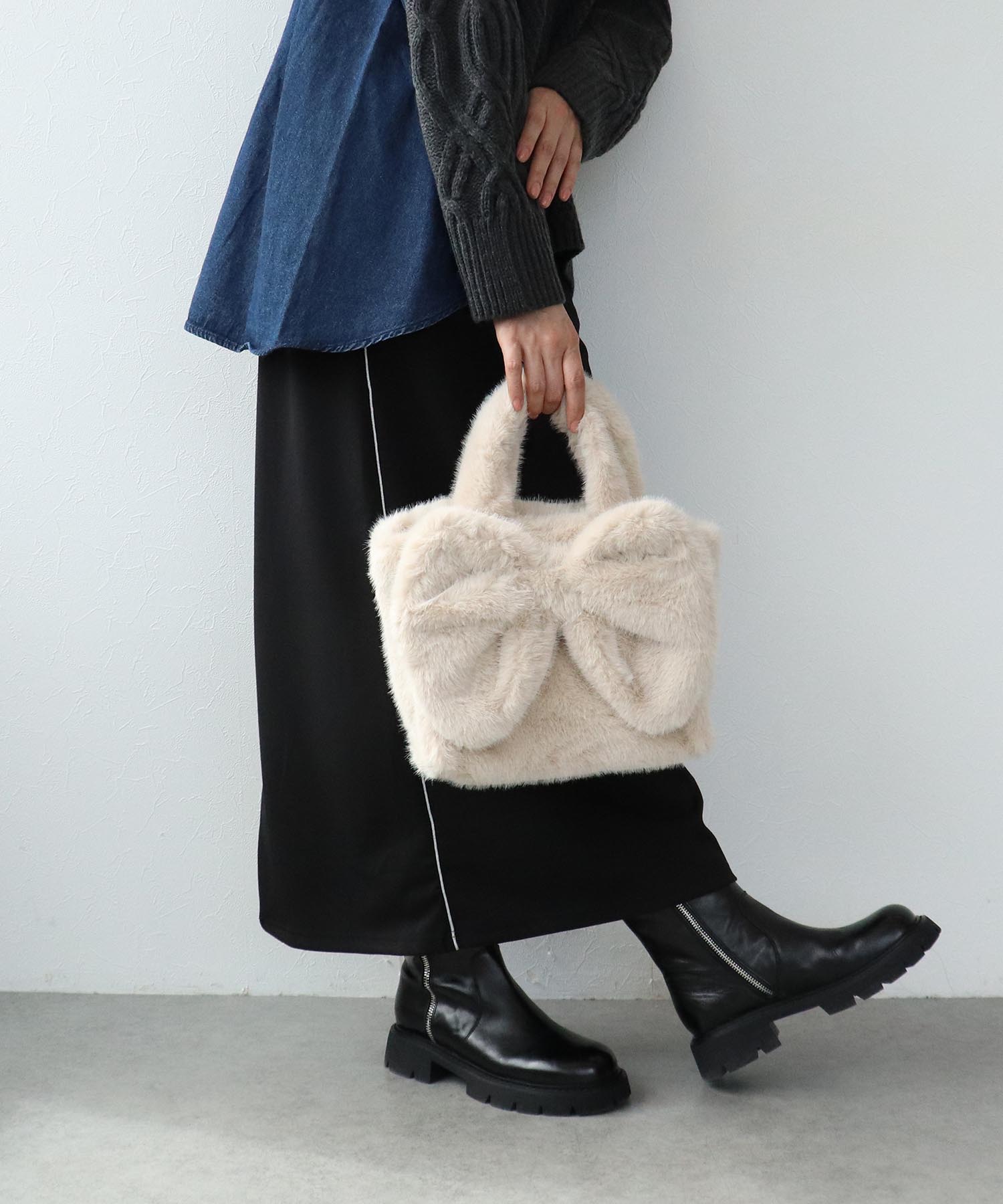 BIGリボンエコファートート