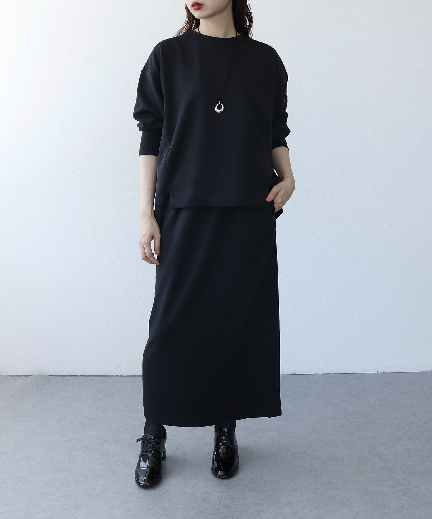 【WEB先行販売】MA-Iプルオーバー＆タイトスカートセットアップ
