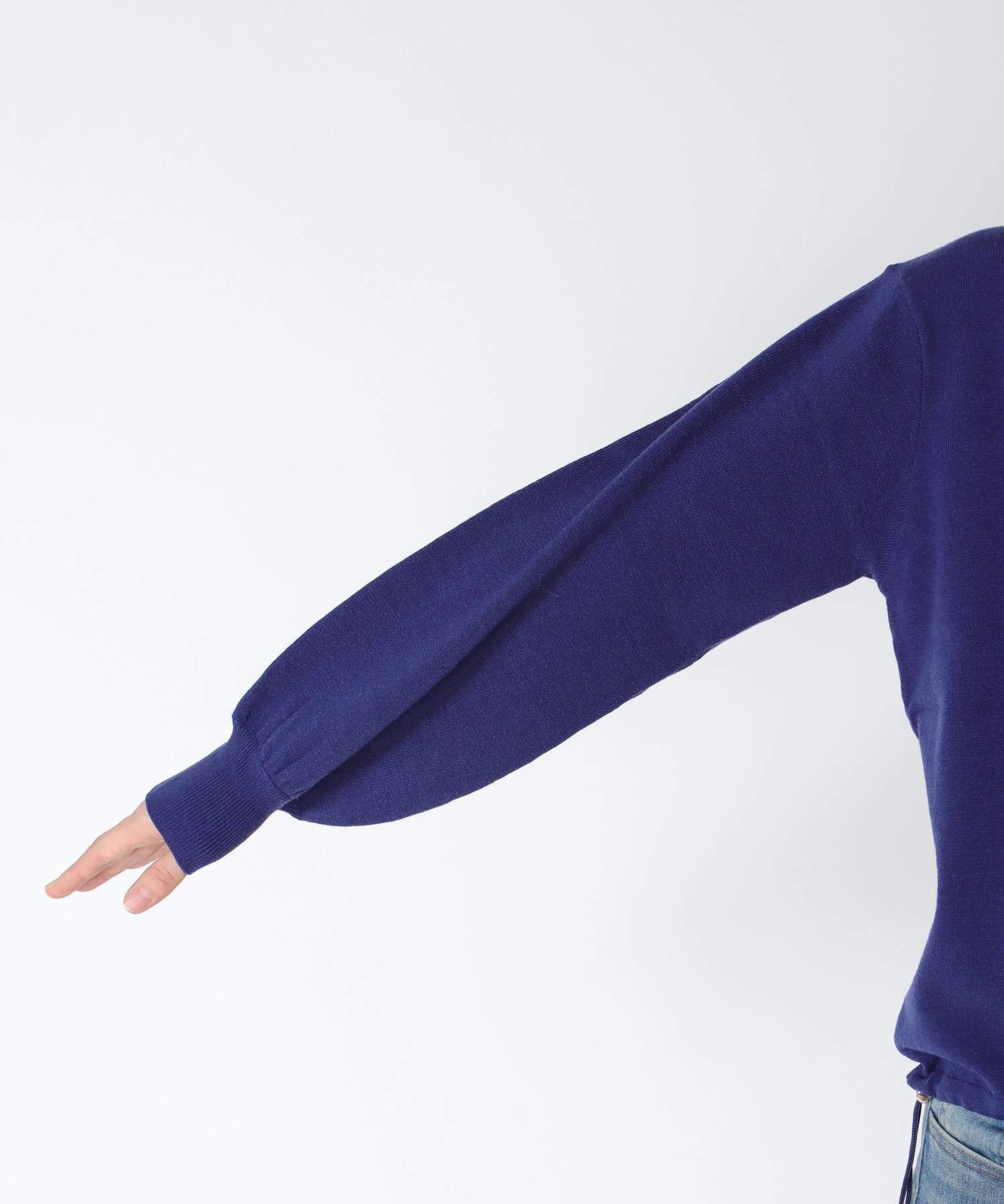 ラメロゴジャガードプルオーバー