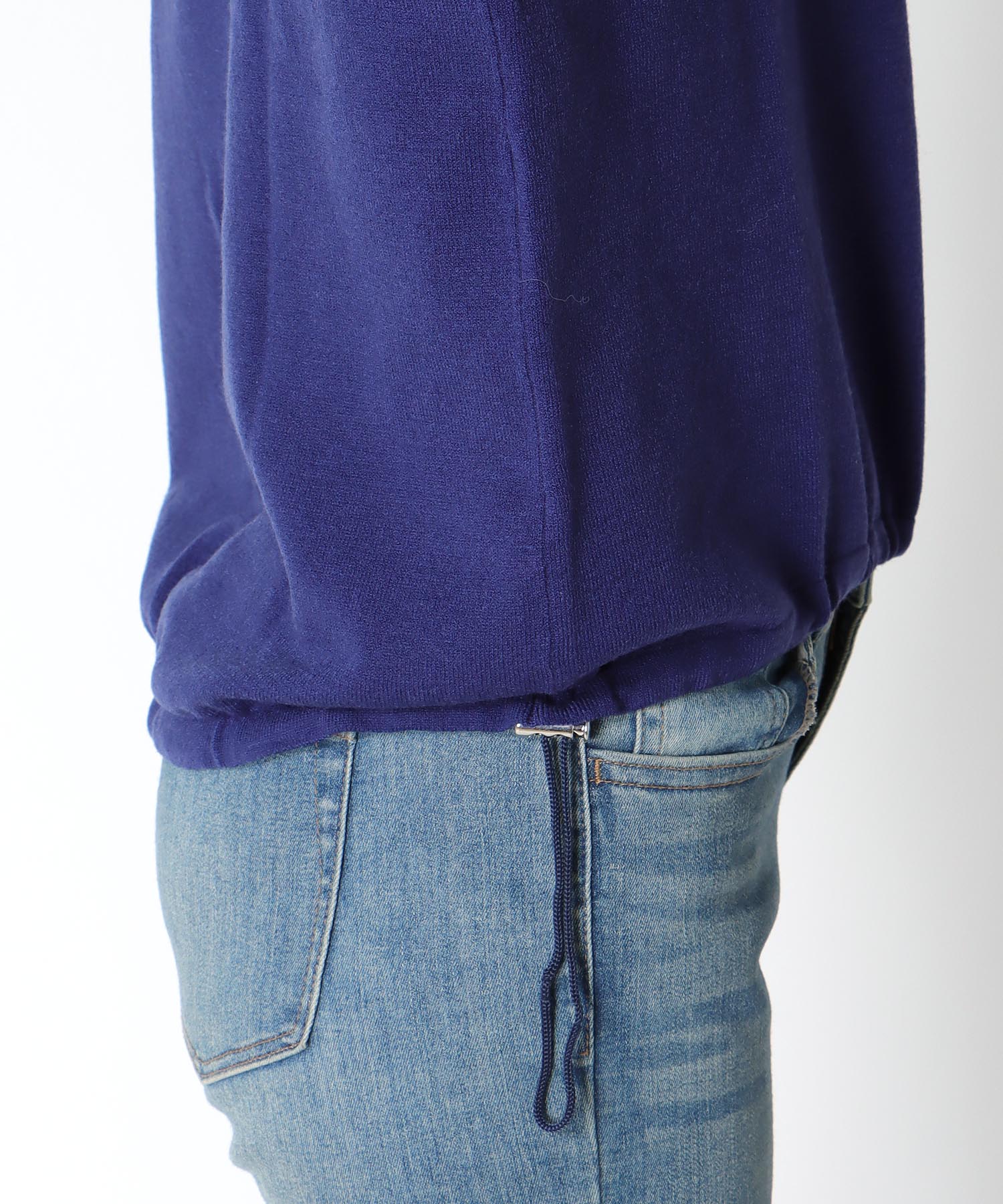 ラメロゴジャガードプルオーバー