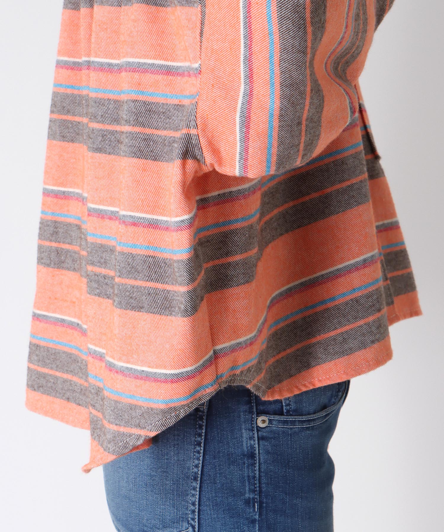 ビッグマルチボーダーシャツ