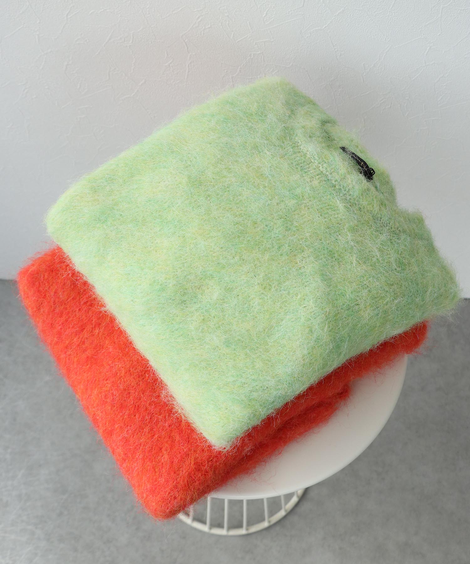 【WEB先行販売】シャギーショート丈クルーネックプルオーバー