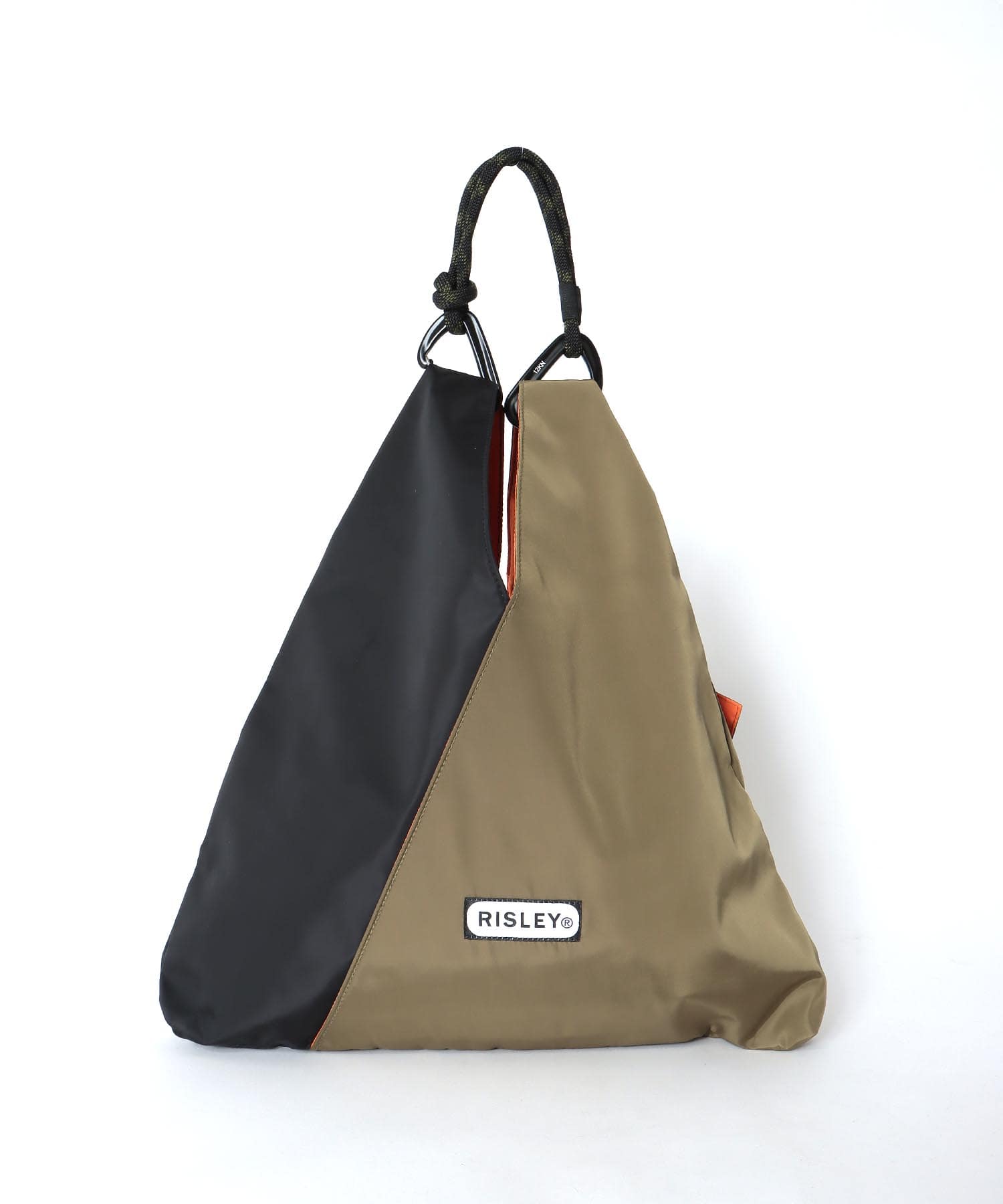RISLEY×OUTDOOR PRODUCTS バイカラートライアングルフリルバッグ