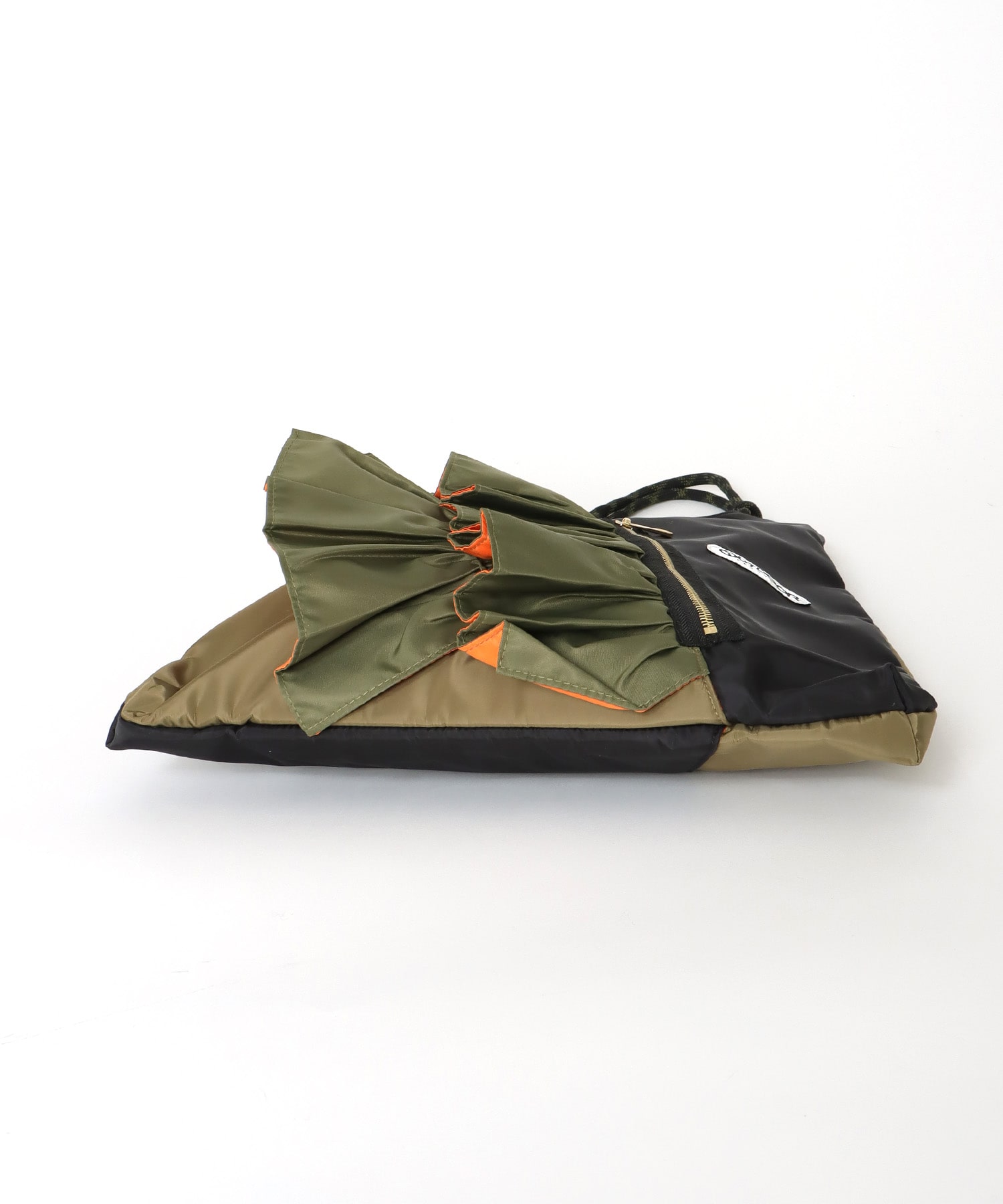 【WEB先行予約】RISLEY×OUTDOOR PRODUCTS バイカラートライアングルフリルバッグ
