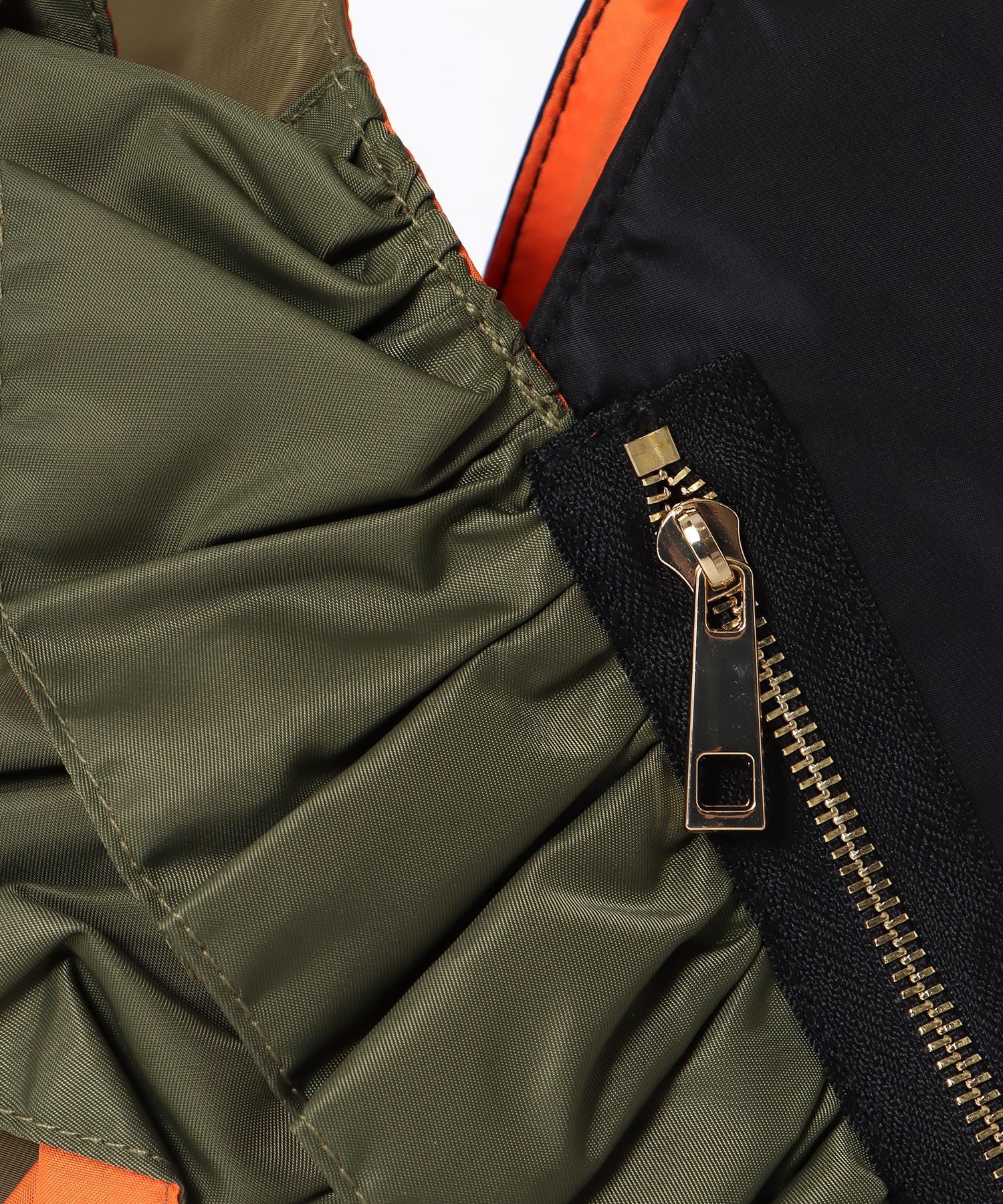 WEB先行販売【RISLEY×OUTDOOR PRODUCTS】miniバイカラーフリルバッグ