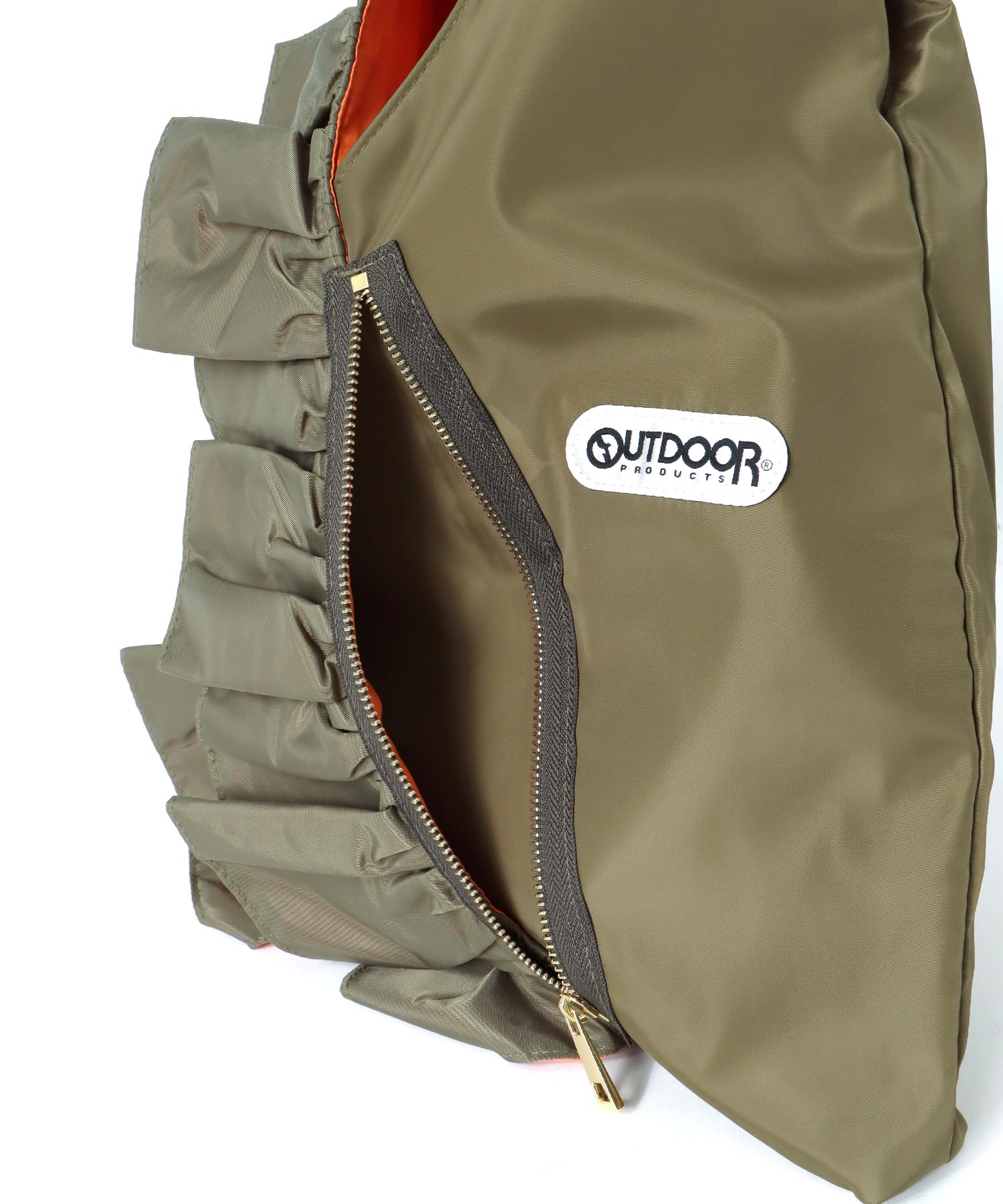 【OUTDOOR PRODUCTS】ティアードフリルバッグ