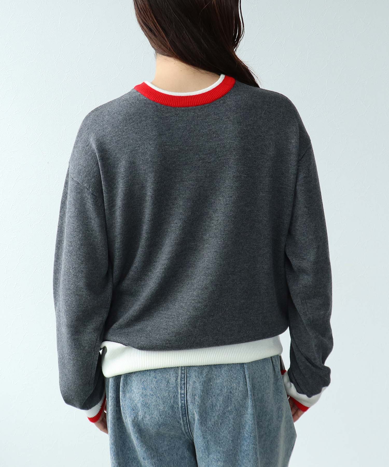 WEB先行販売【RISLEY】2WAYロゴニット