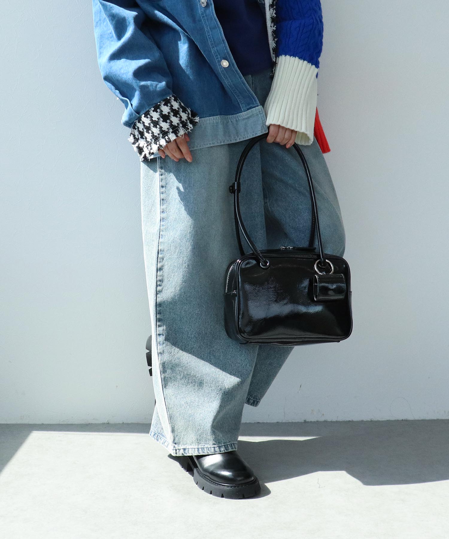 エナメルスクエアボストン