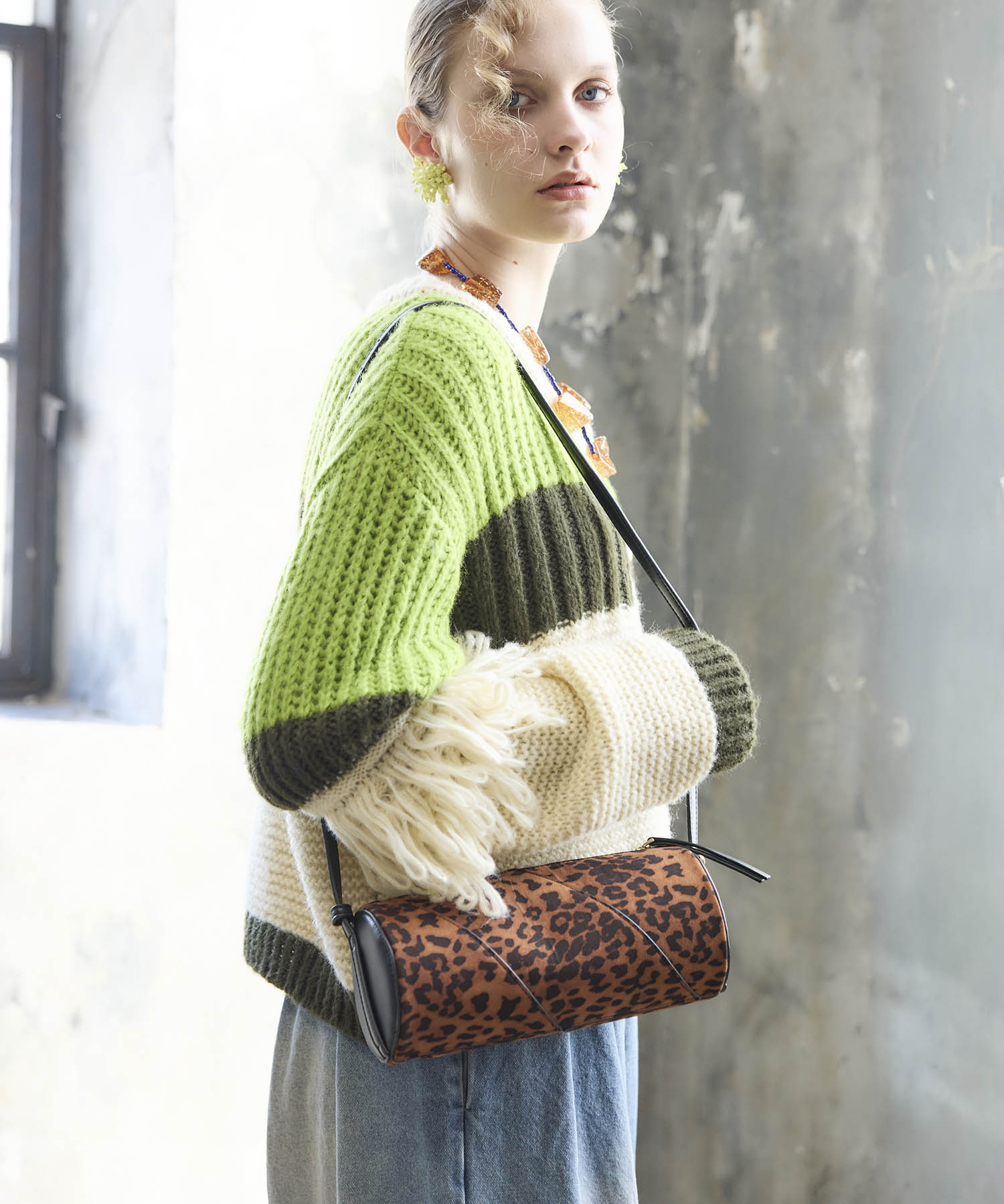 シリンダー2WAYショルダーバッグ