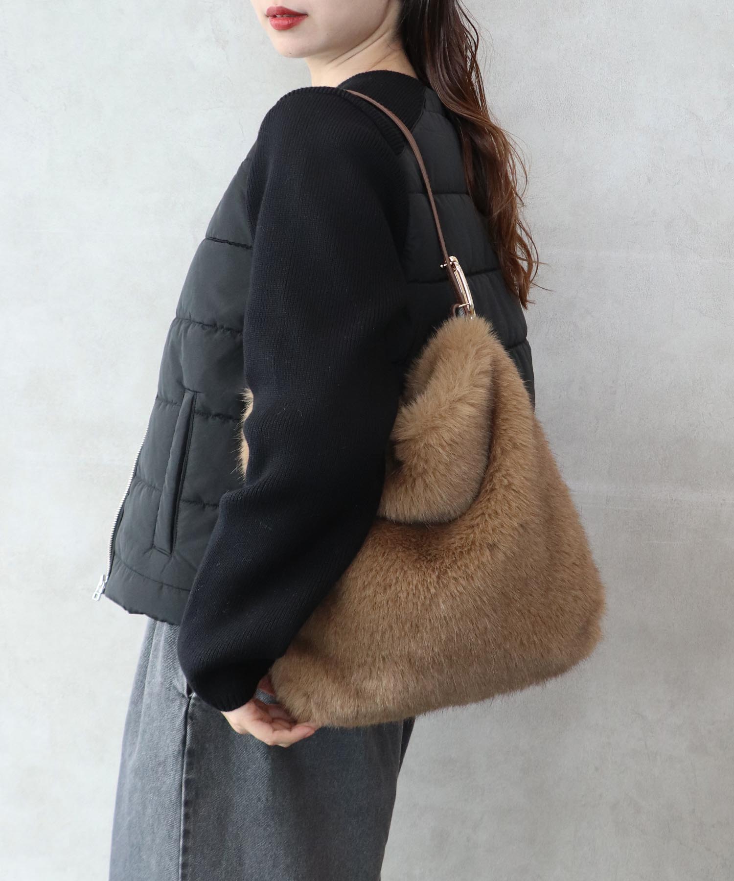 ワンハンドルエコファートートバッグ