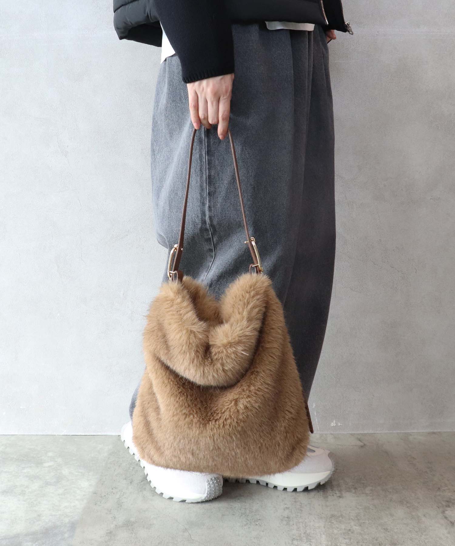 ワンハンドルエコファートートバッグ