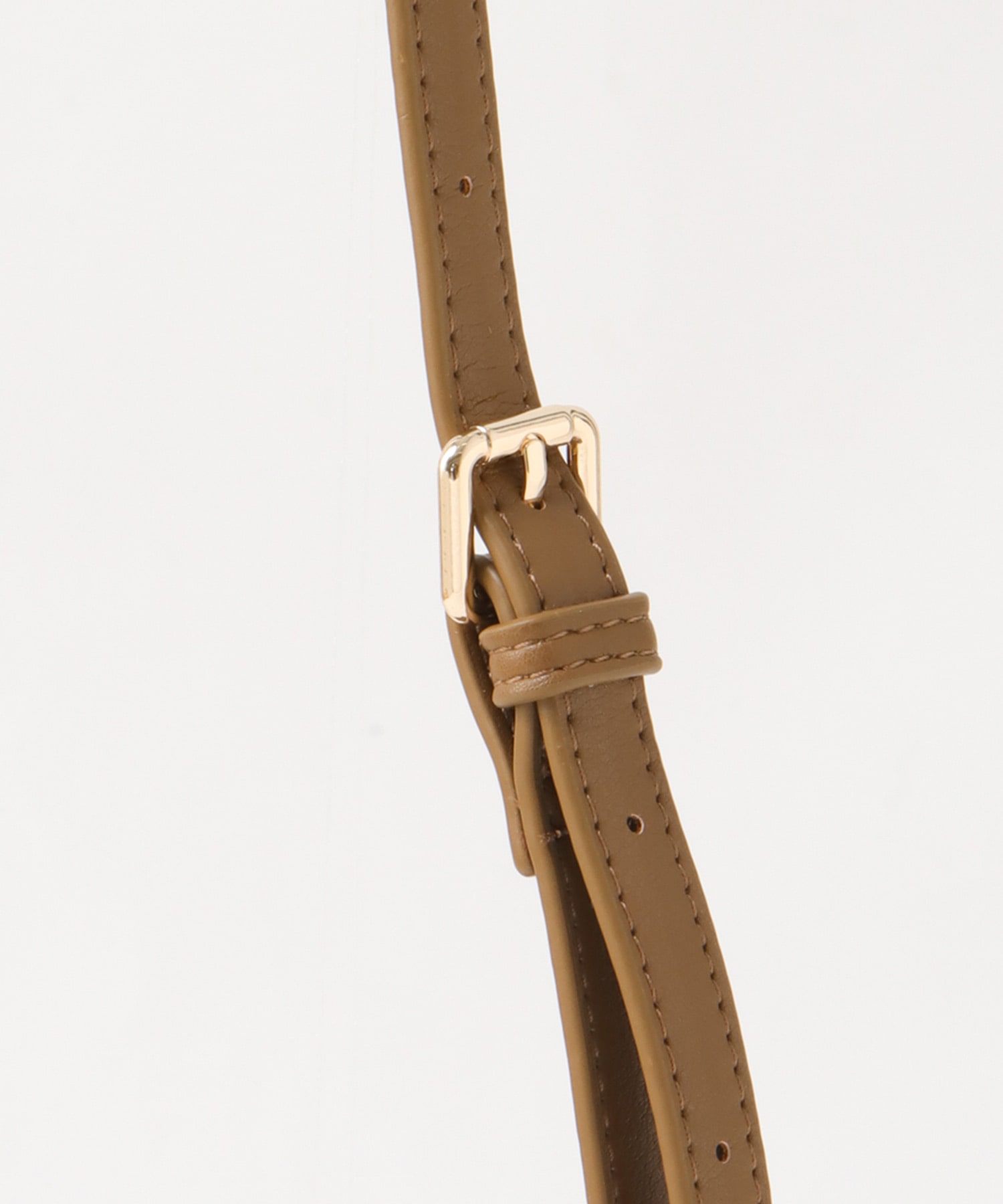 メタルフラップ３つ口ミニショルダーバッグ