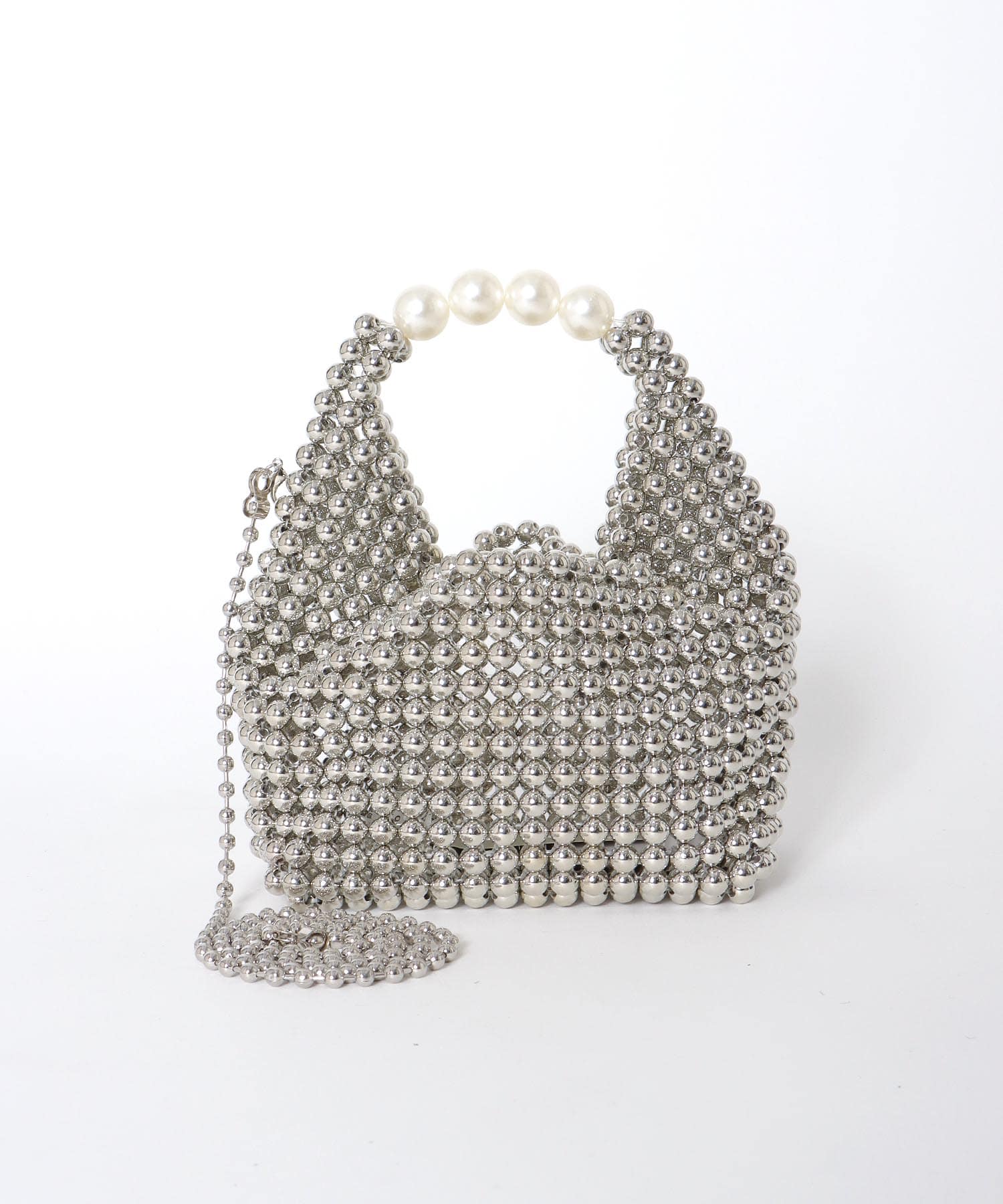 メタルビーズバッグ