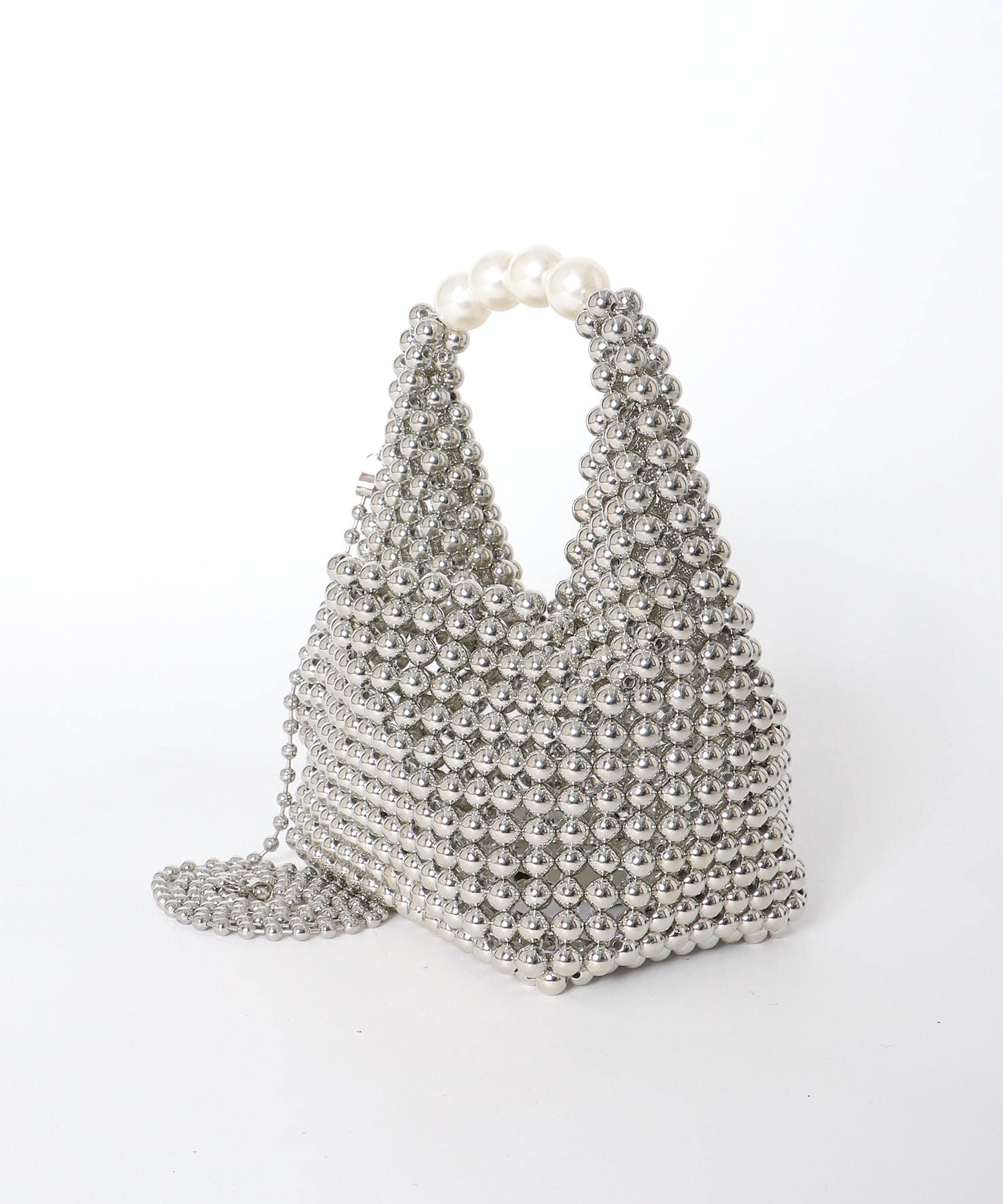 メタルビーズバッグ