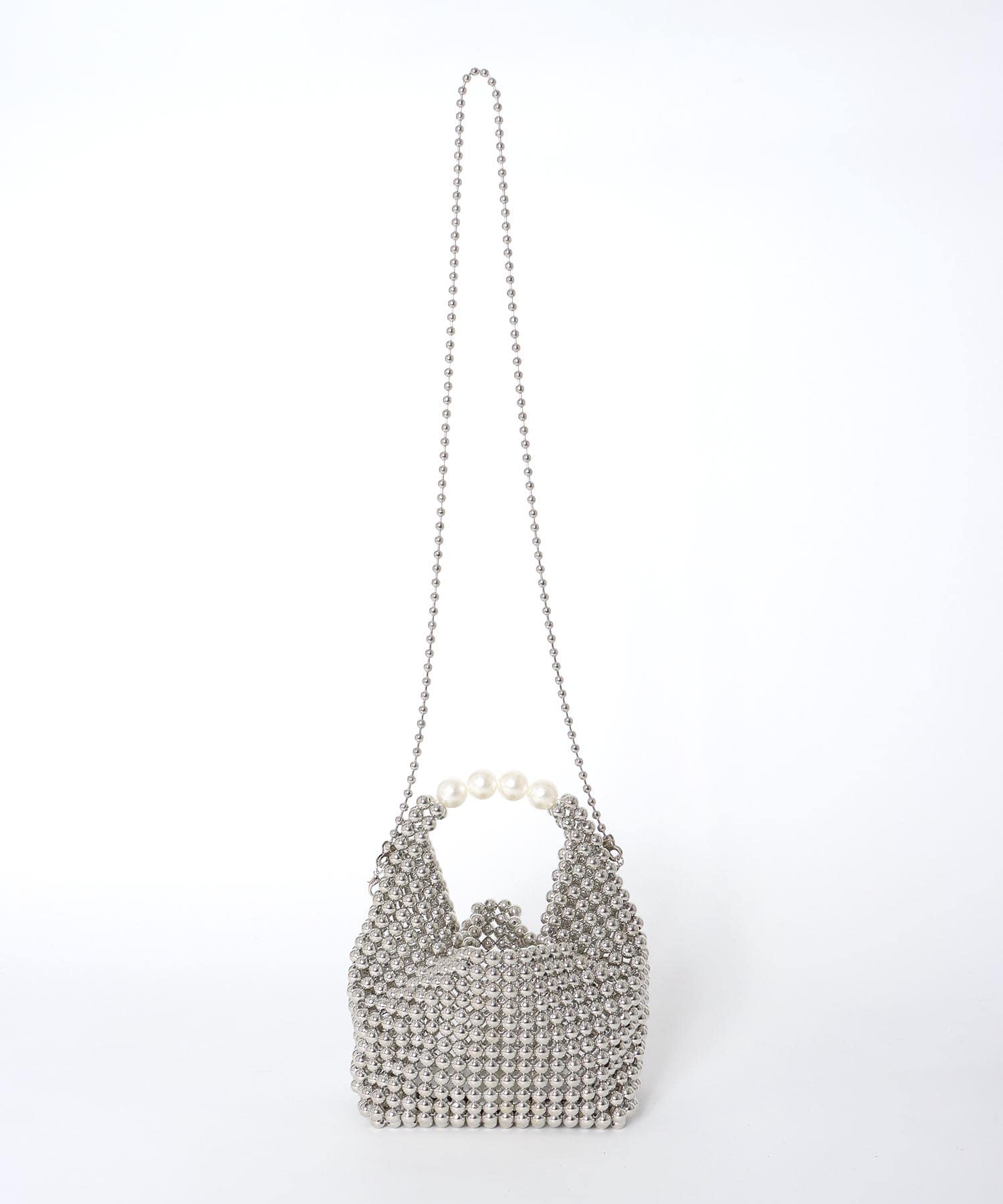 メタルビーズバッグ