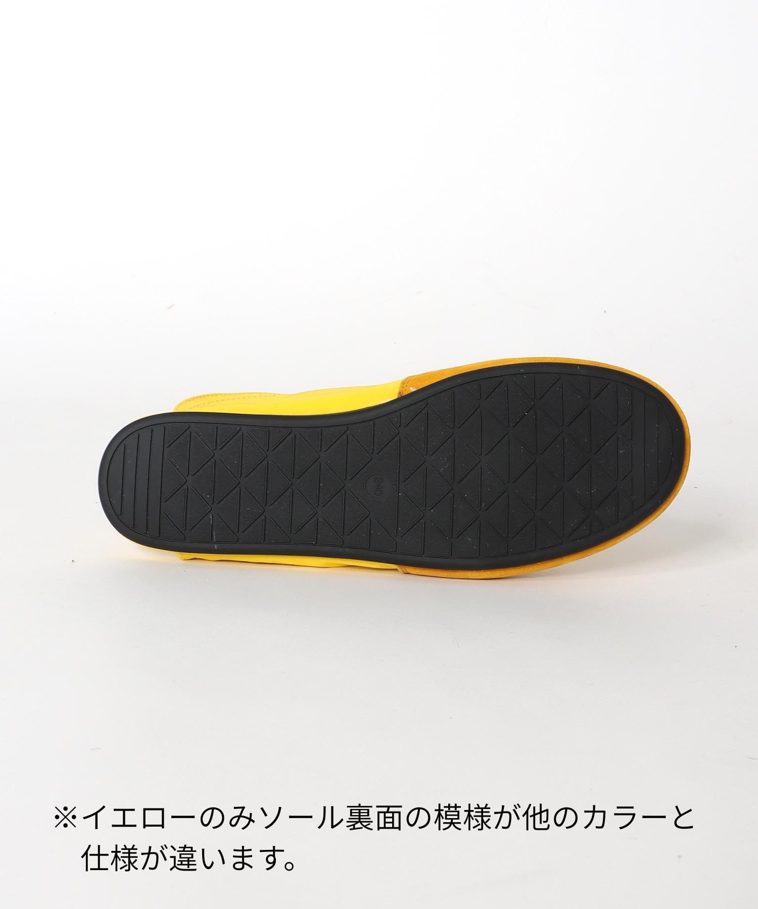 PIGスエードカラーコンビスリッポン