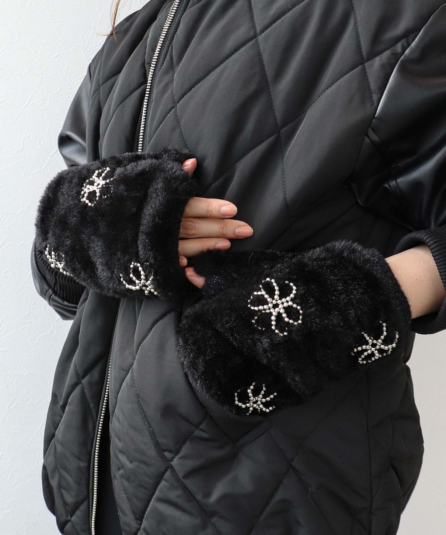 フラワーモチーフグローブ