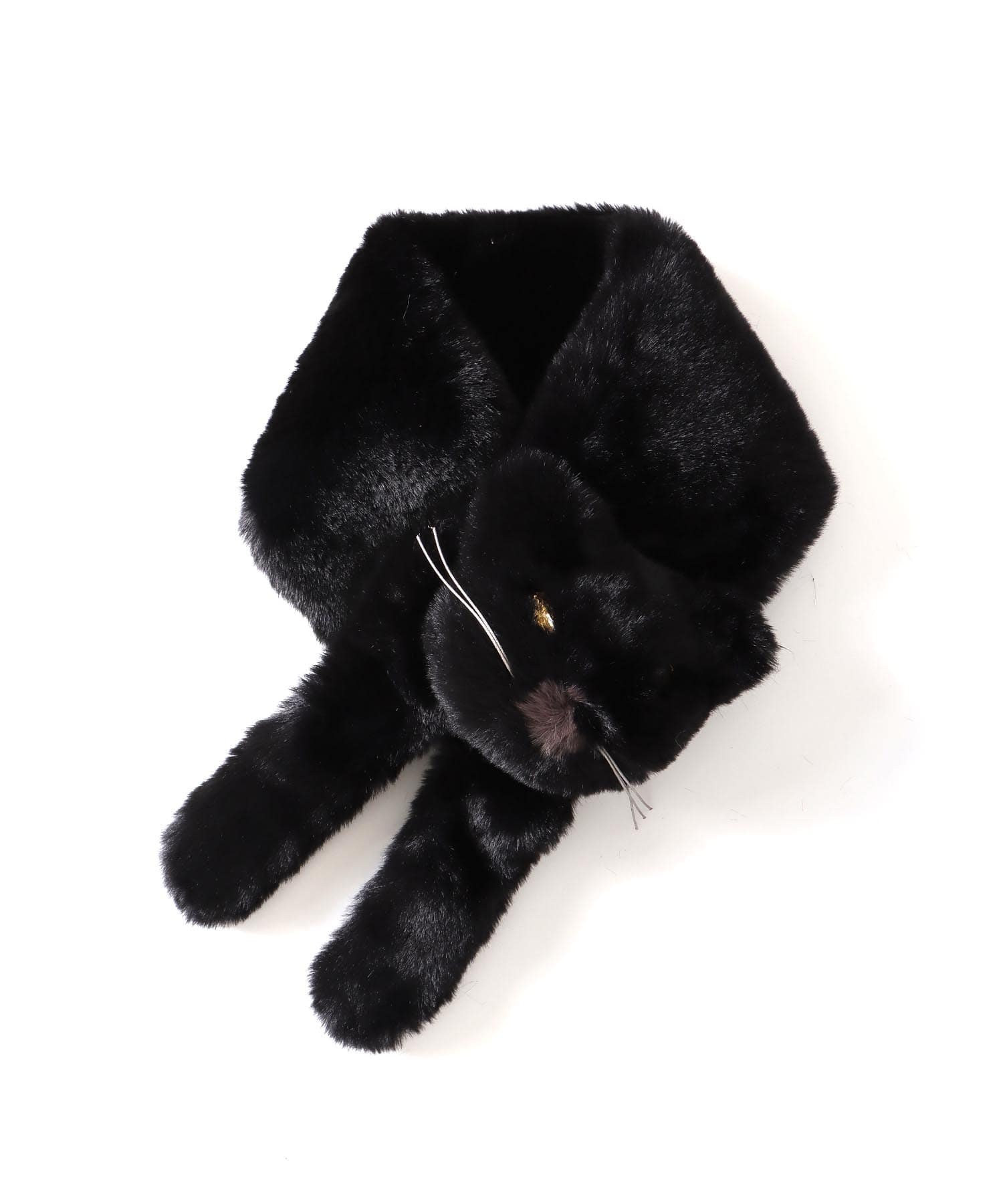 フェイクファーCATマフラー