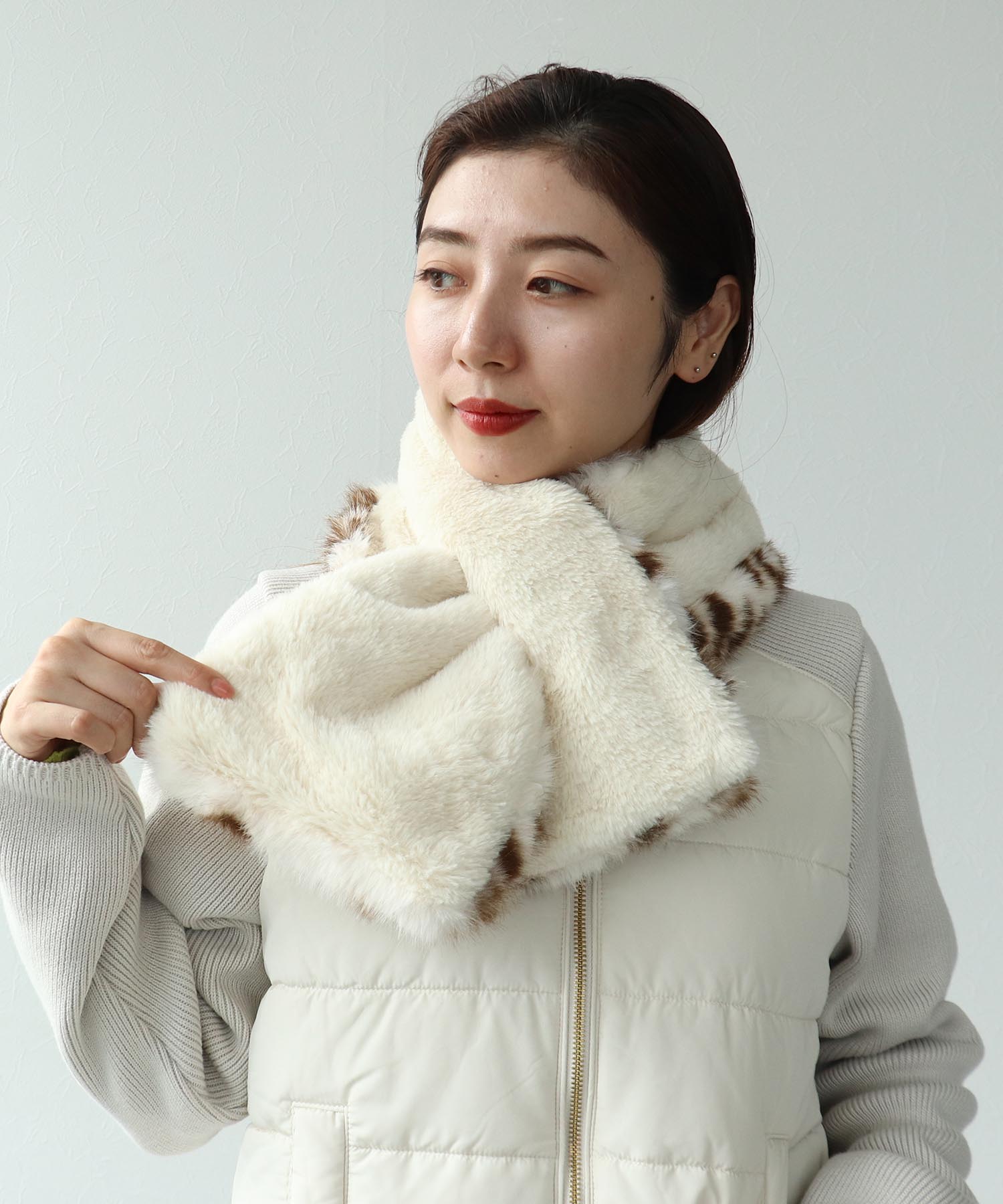 リバーシブルファーティペット