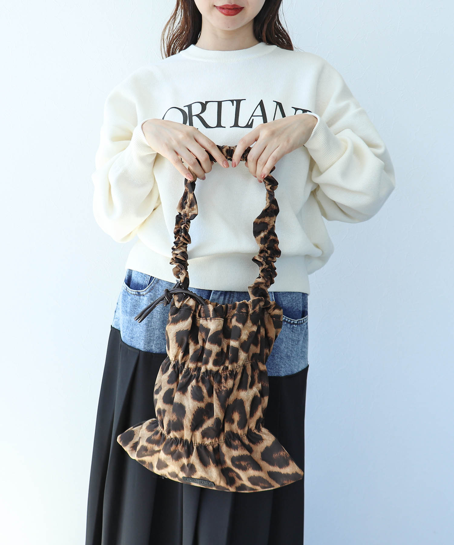 ギャザーフラット2Wayバッグ