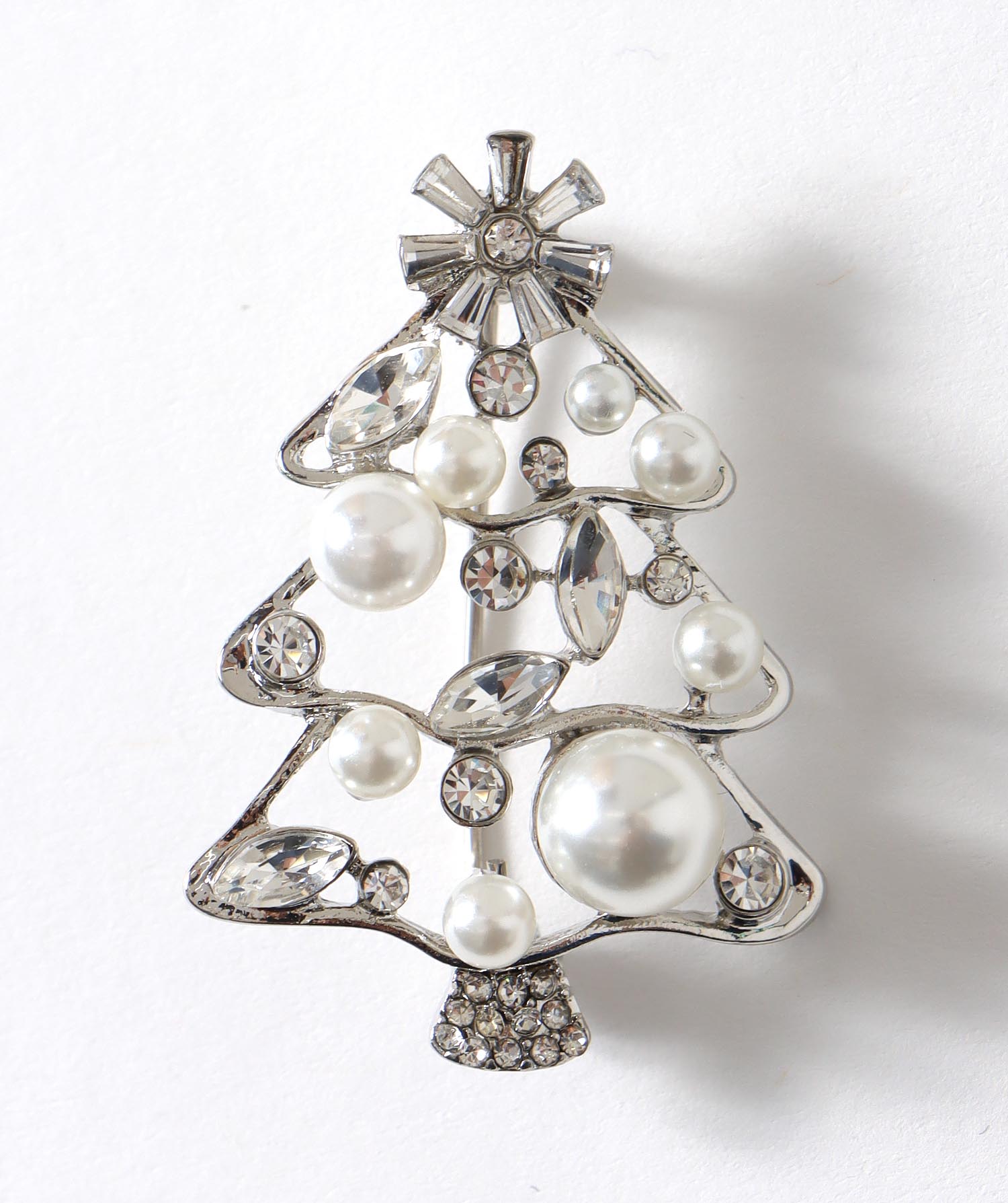 ツリーパールブローチ