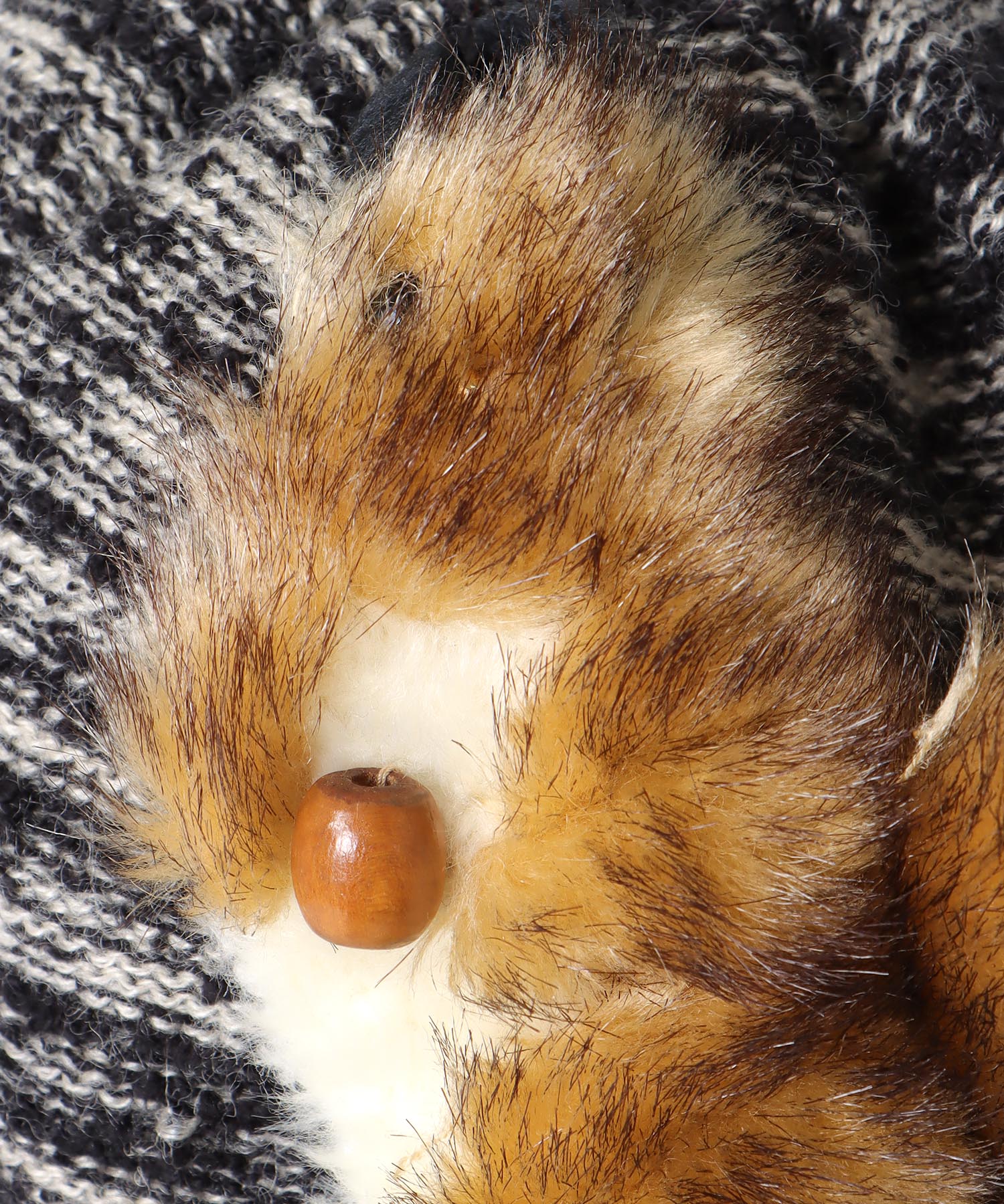 リスのニットキャップ