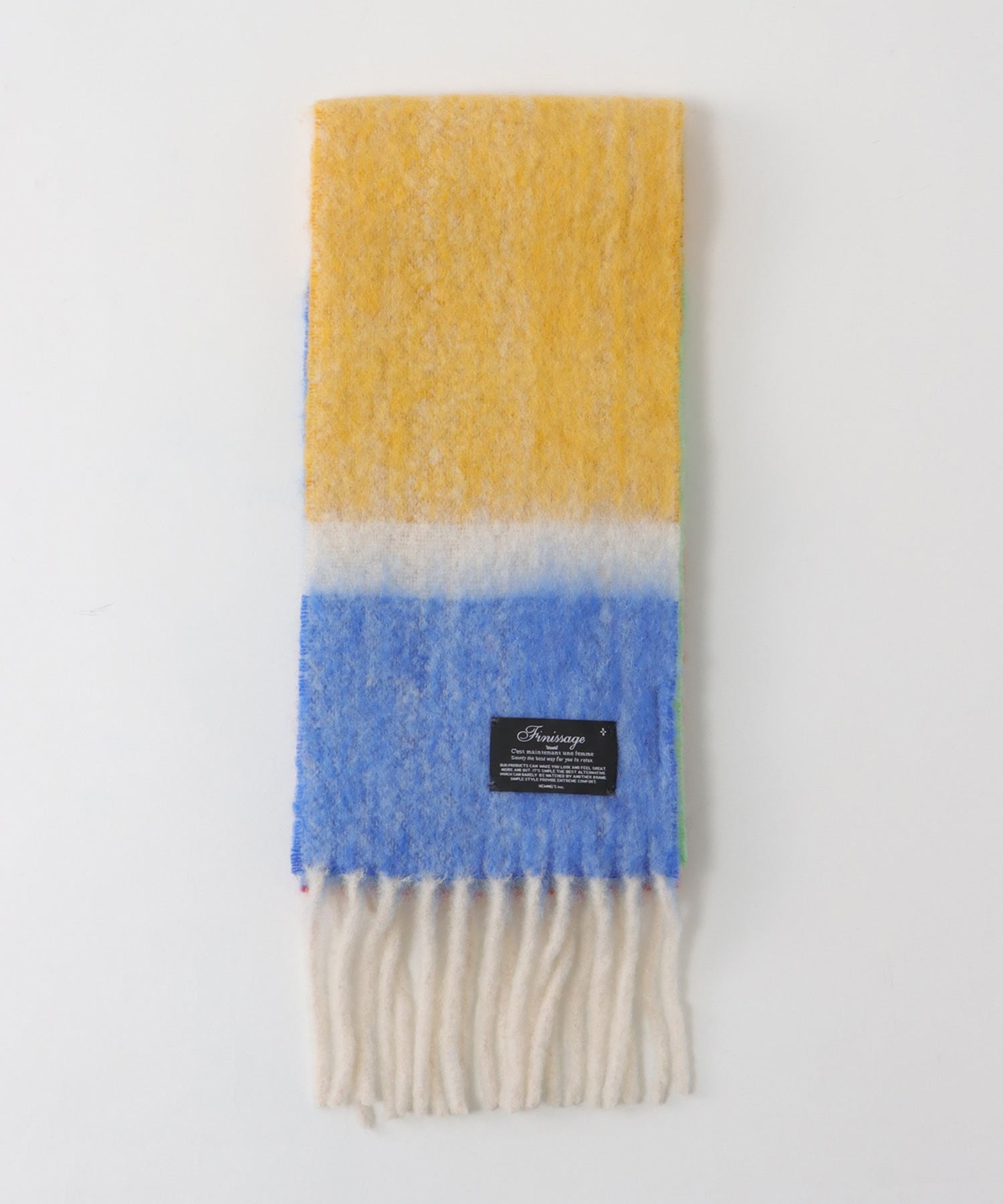 マルチカラーブークレマフラー