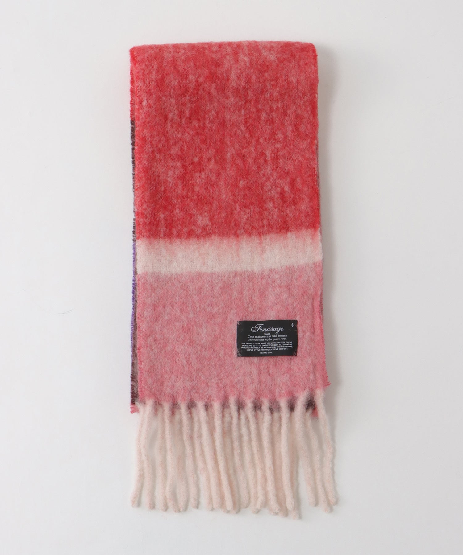 マルチカラーブークレマフラー