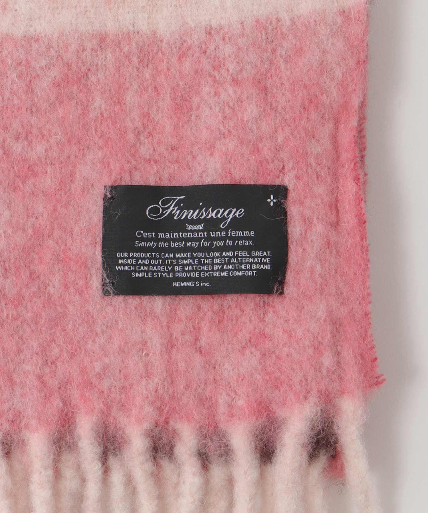 マルチカラーブークレマフラー