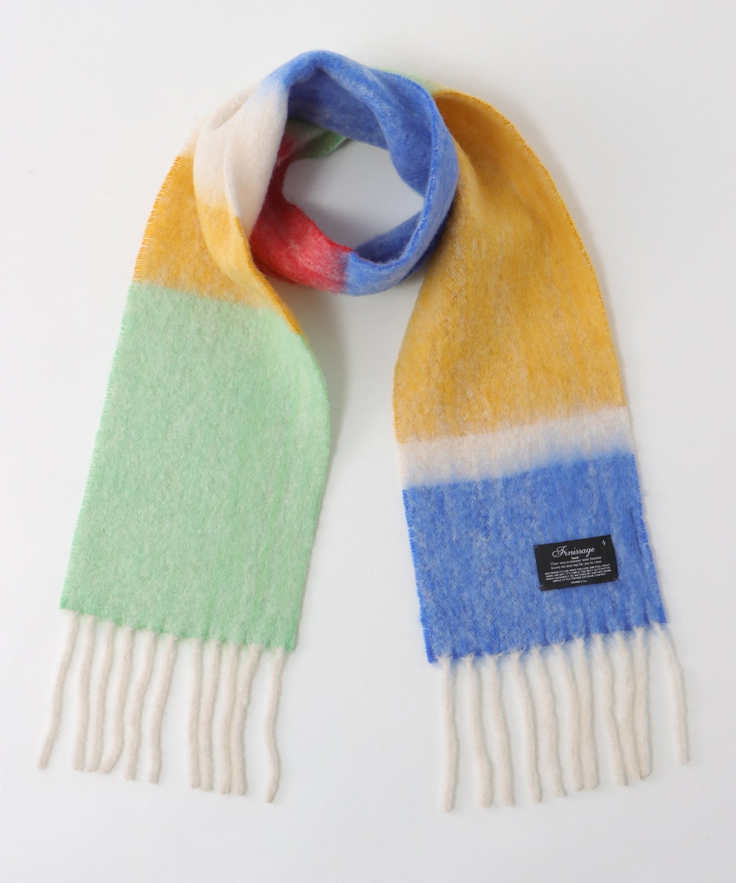 マルチカラーブークレマフラー