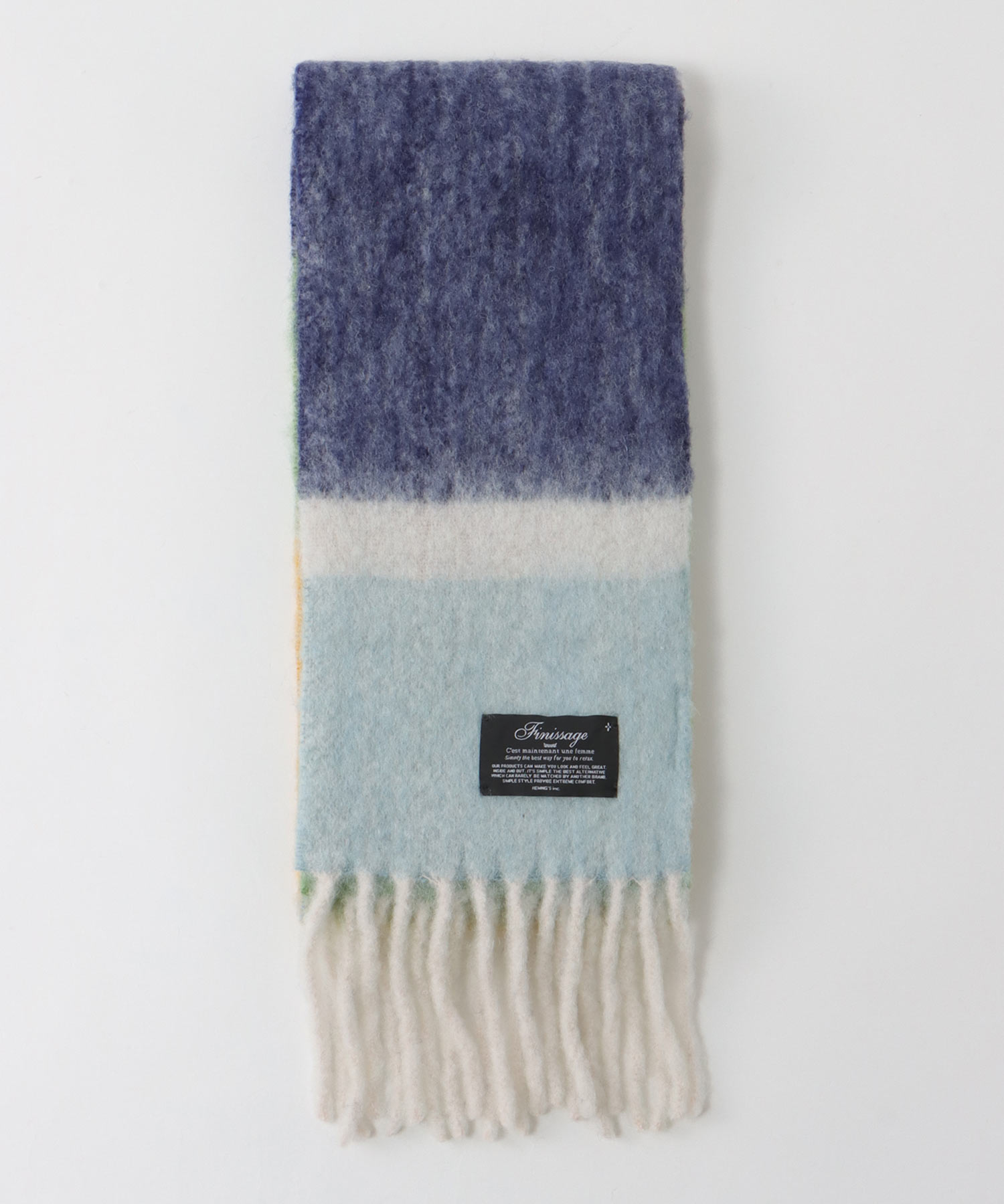 マルチカラーブークレマフラー